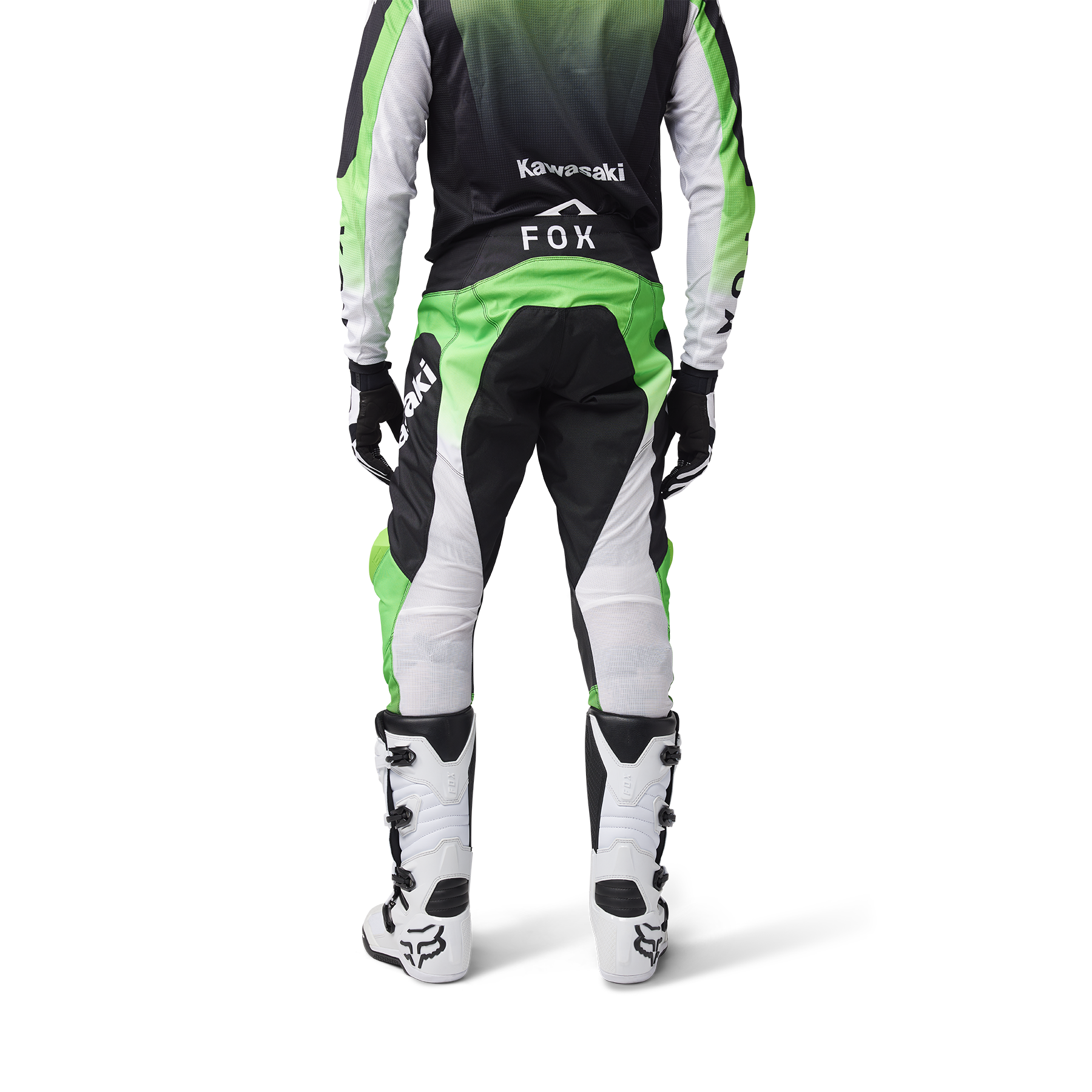 Fox Crossbroek 180 Kawasaki - Fluo Groen
