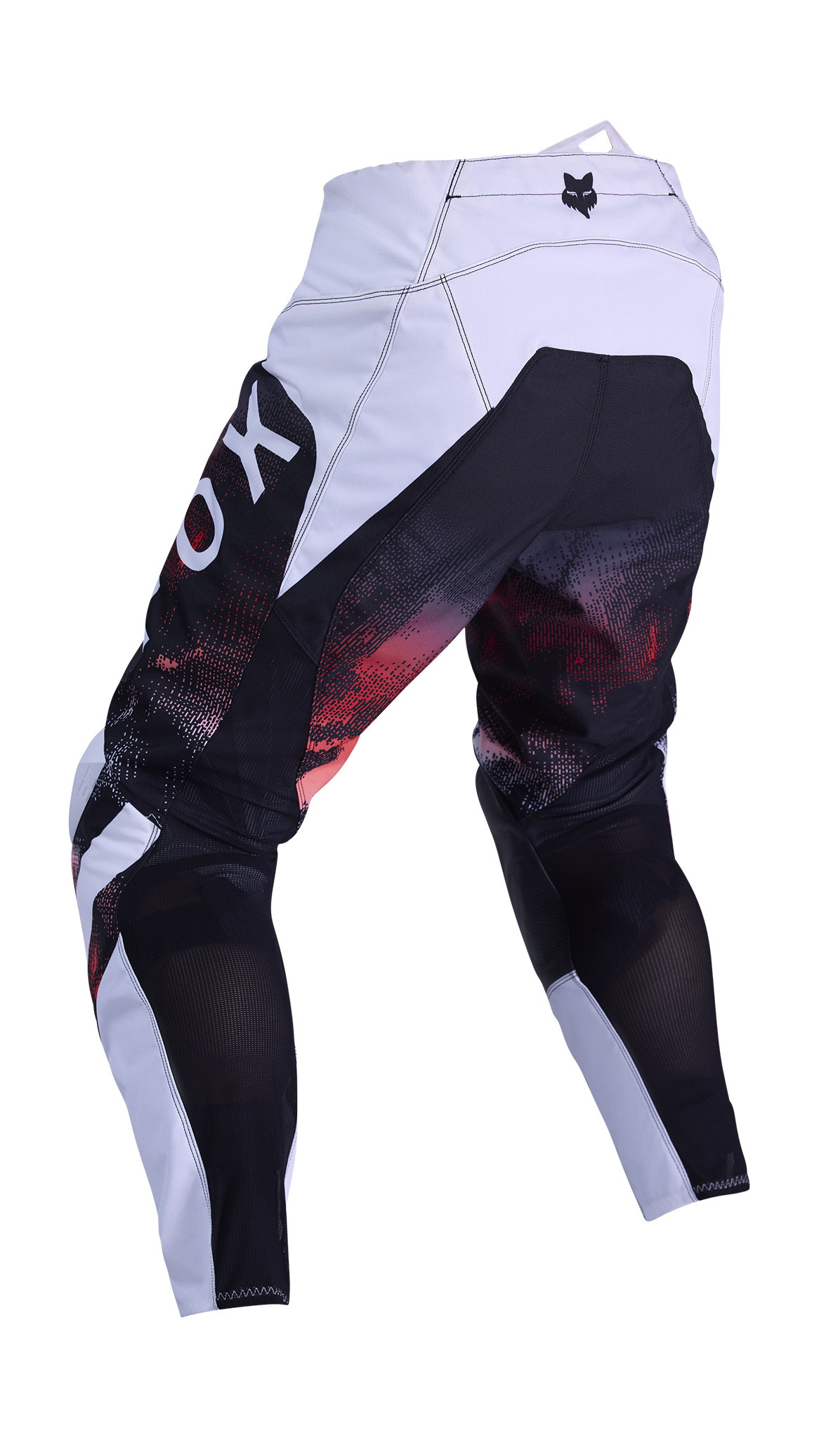 Fox Crossbroek 2026 180 Kairos - Wit / Fluo Rood