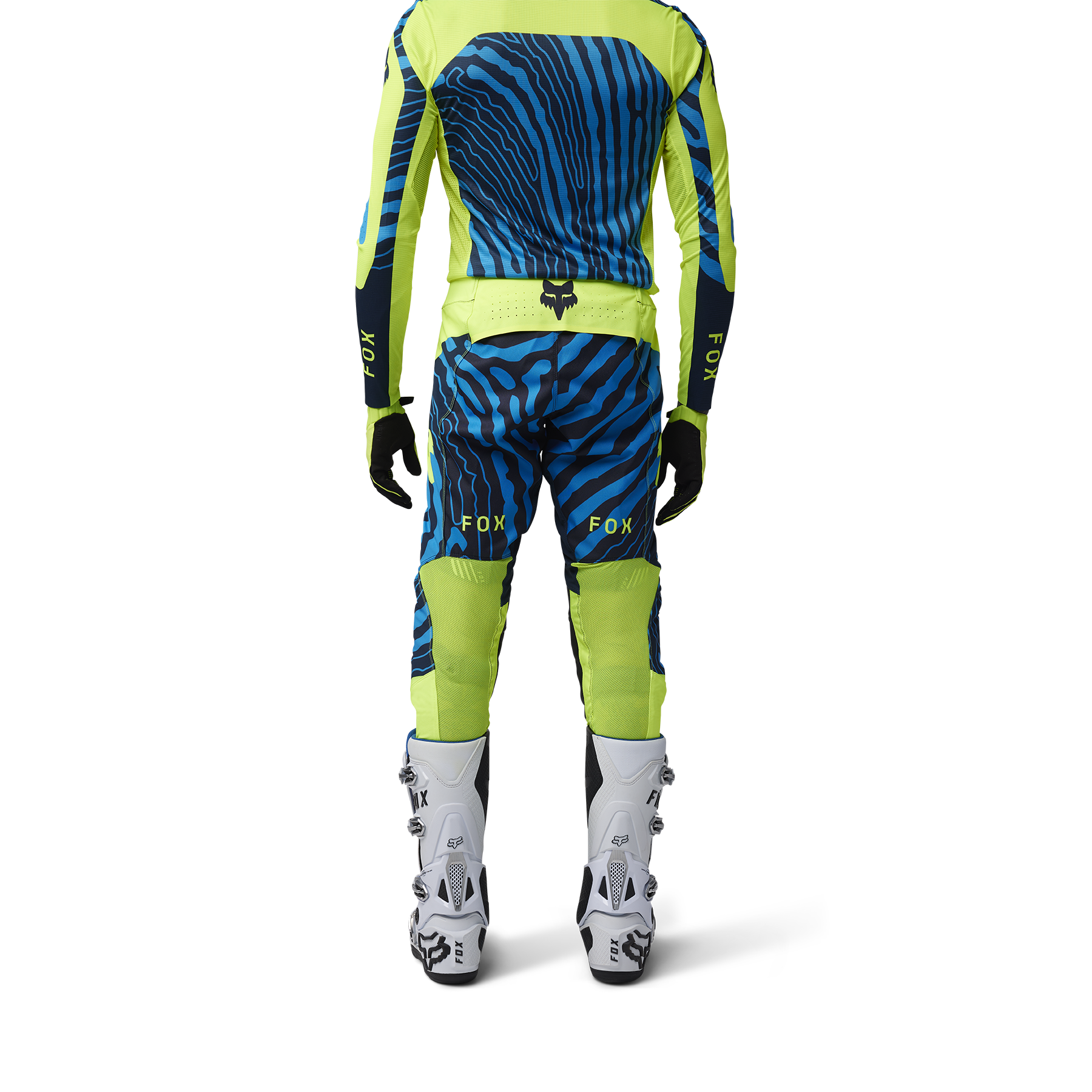 Fox Crossbroek Flexair Impression - Fluo Geel