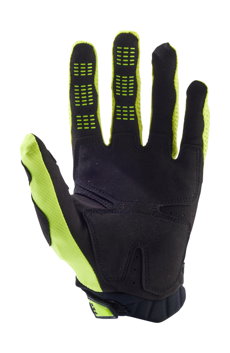 Fox Crosshandschoenen 2026 Pawtector - Zwart / Geel