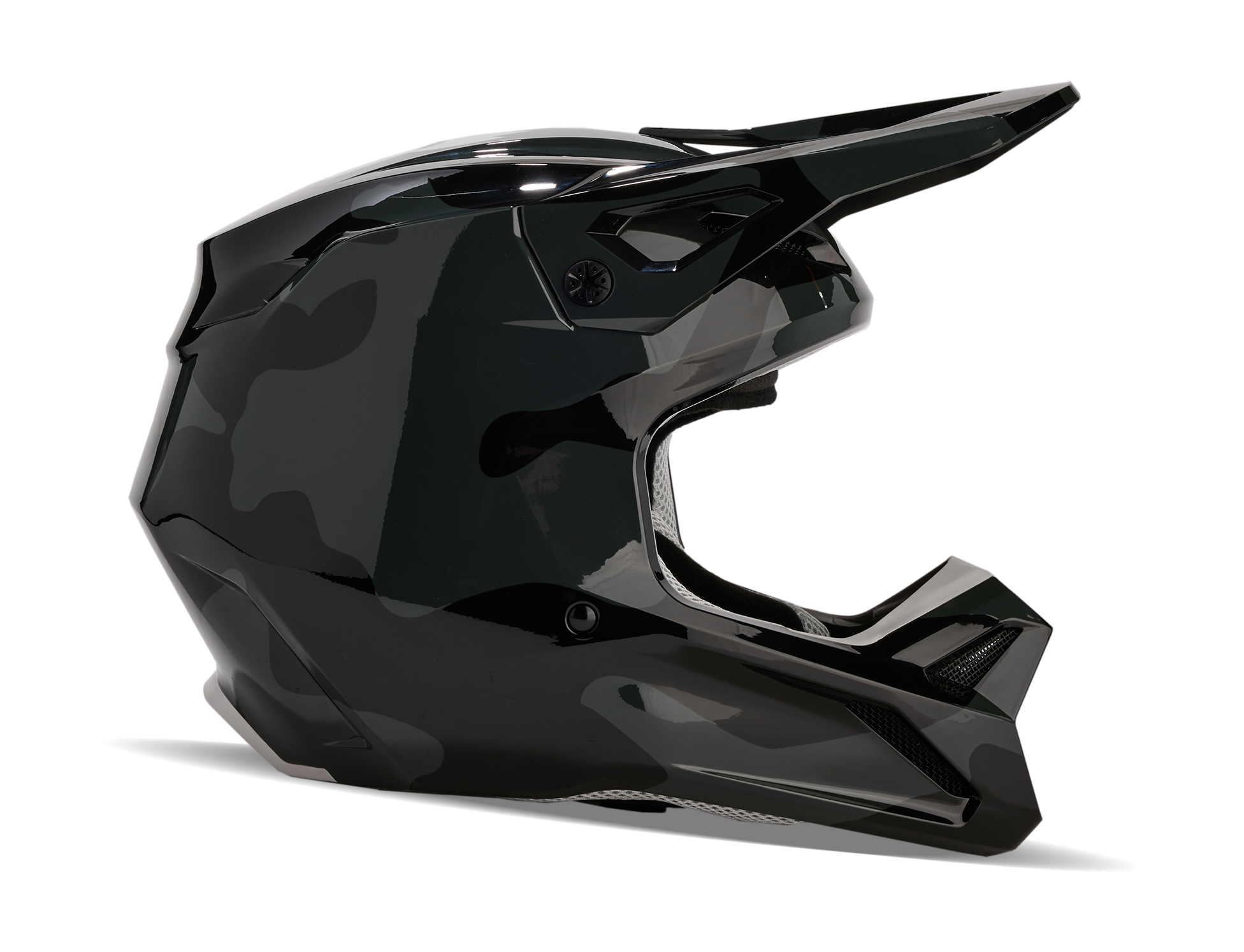 Fox Crosshelm V1 Bnkr - Zwart Camo