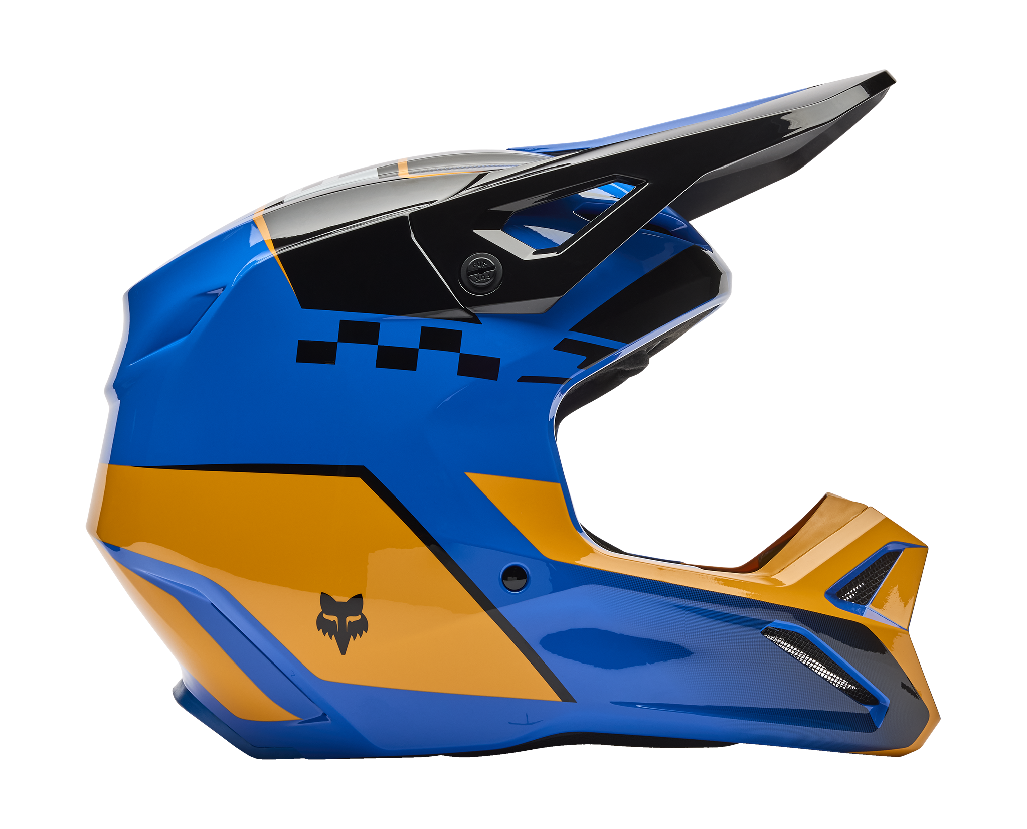 Fox Crosshelm V1 Collect - Blauw