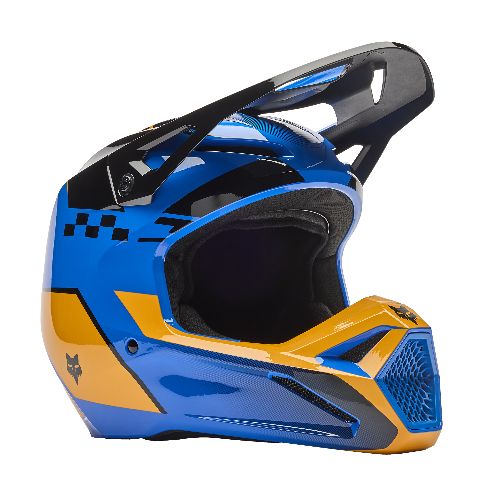 Fox Crosshelm V1 Collect - Blauw