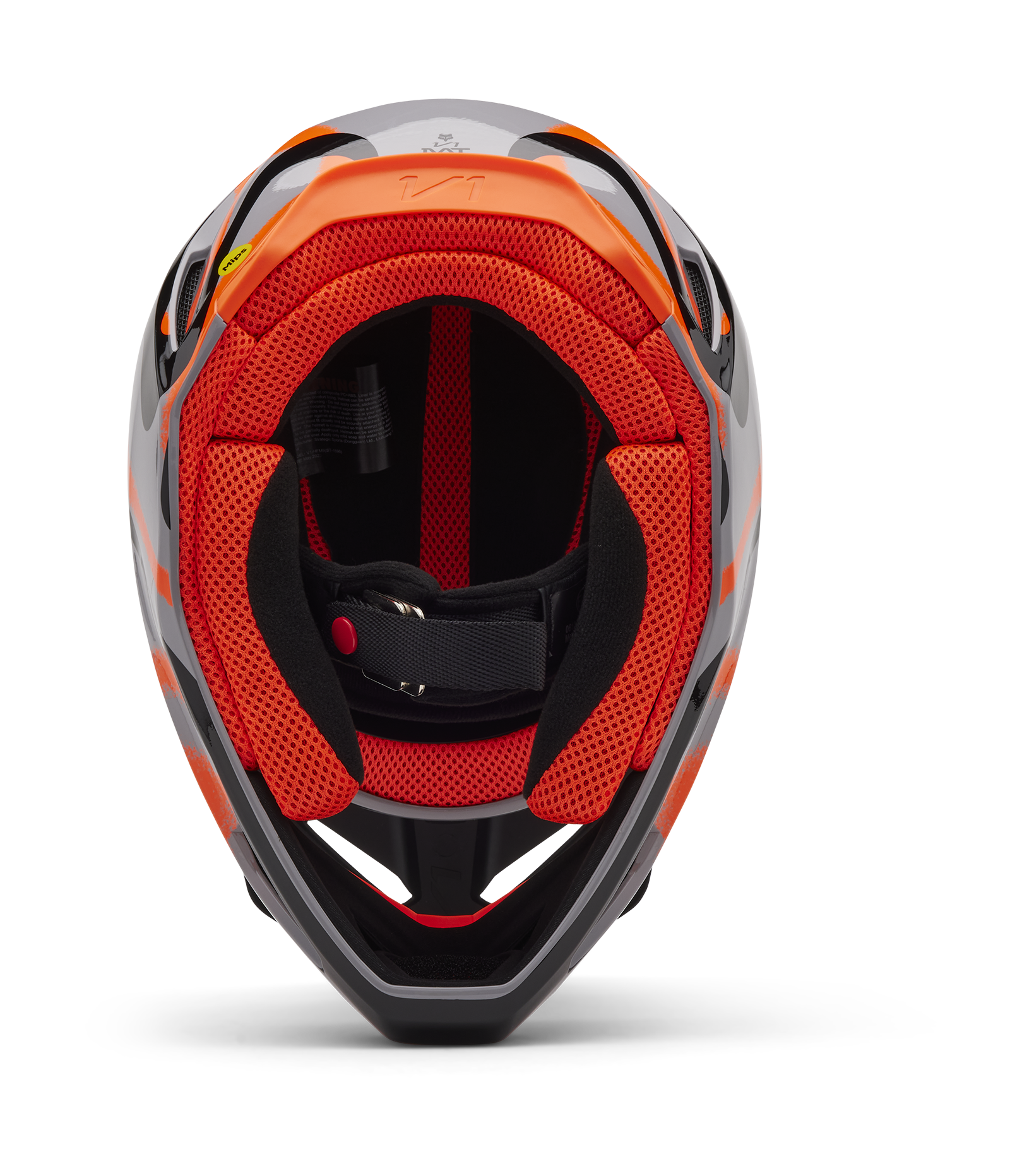 Fox Crosshelm V1 Emotion - Steel Grijs