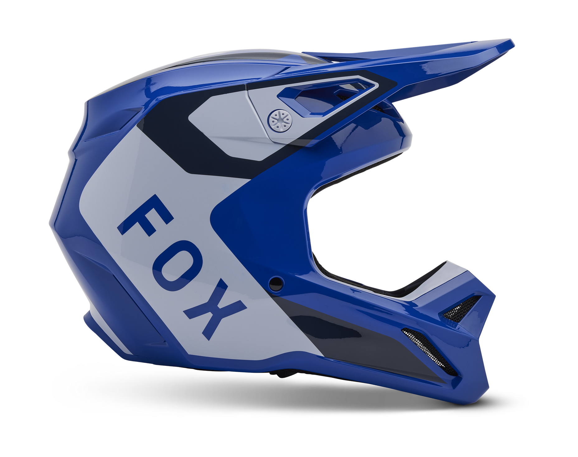 Fox Crosshelm V1 Lean - Blauw