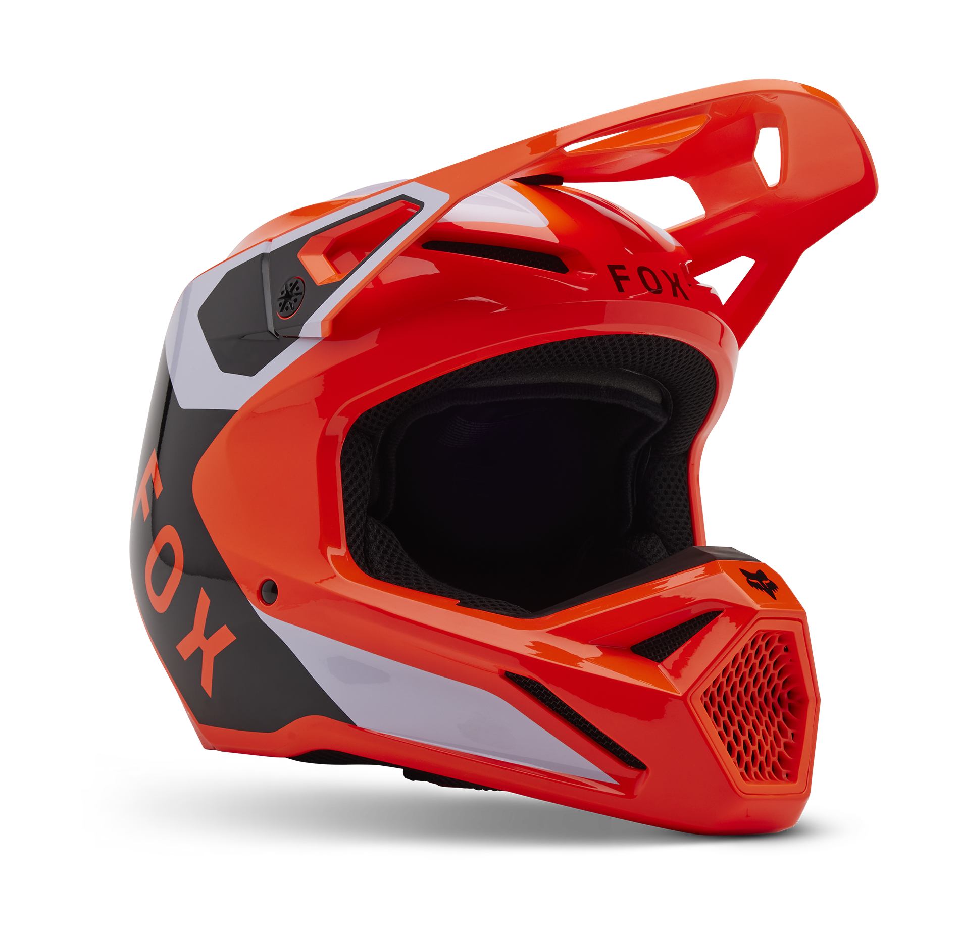 Fox Crosshelm V1 Lean - Fluo Oranje