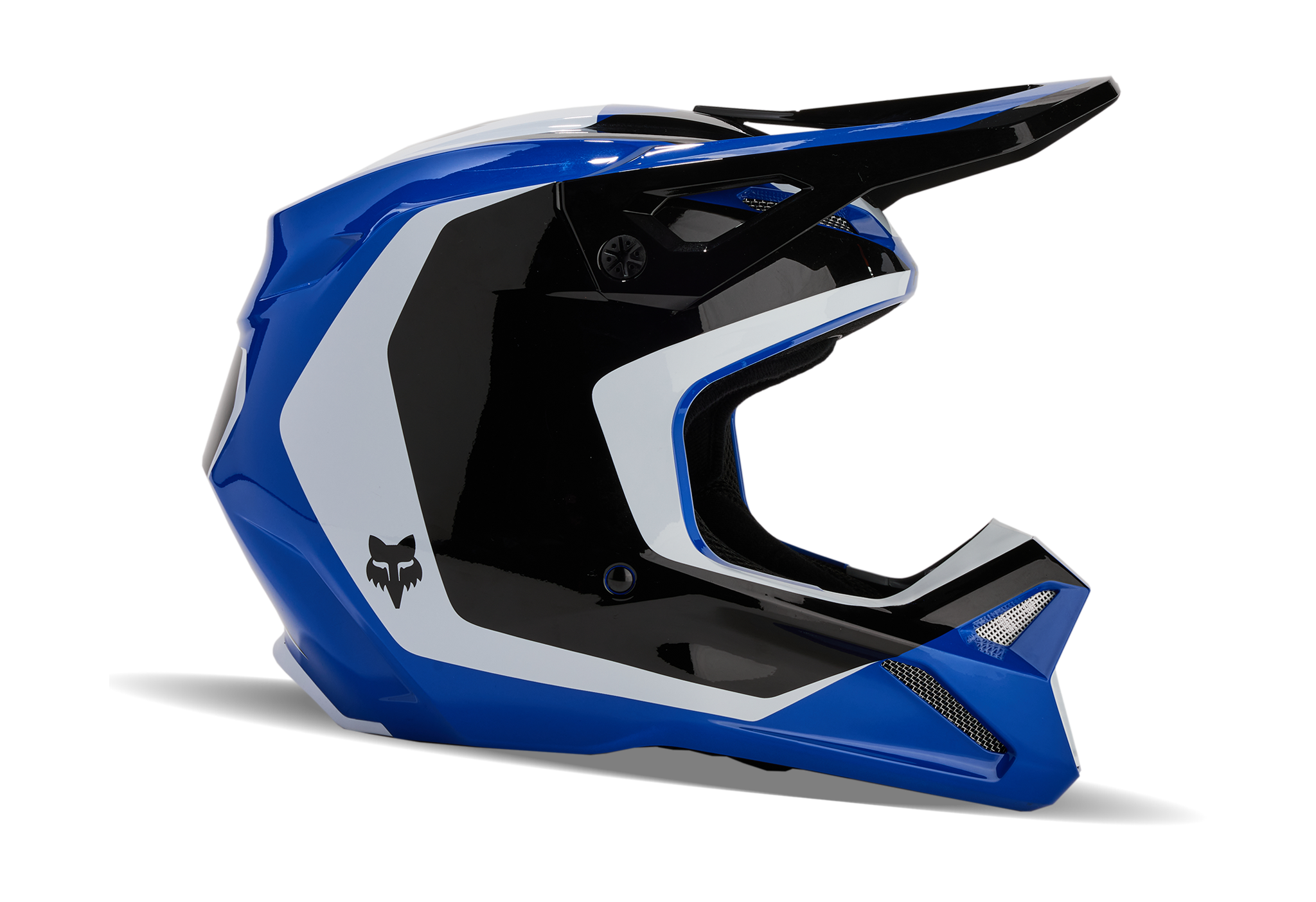 Fox Crosshelm V1 Nitro - Blauw