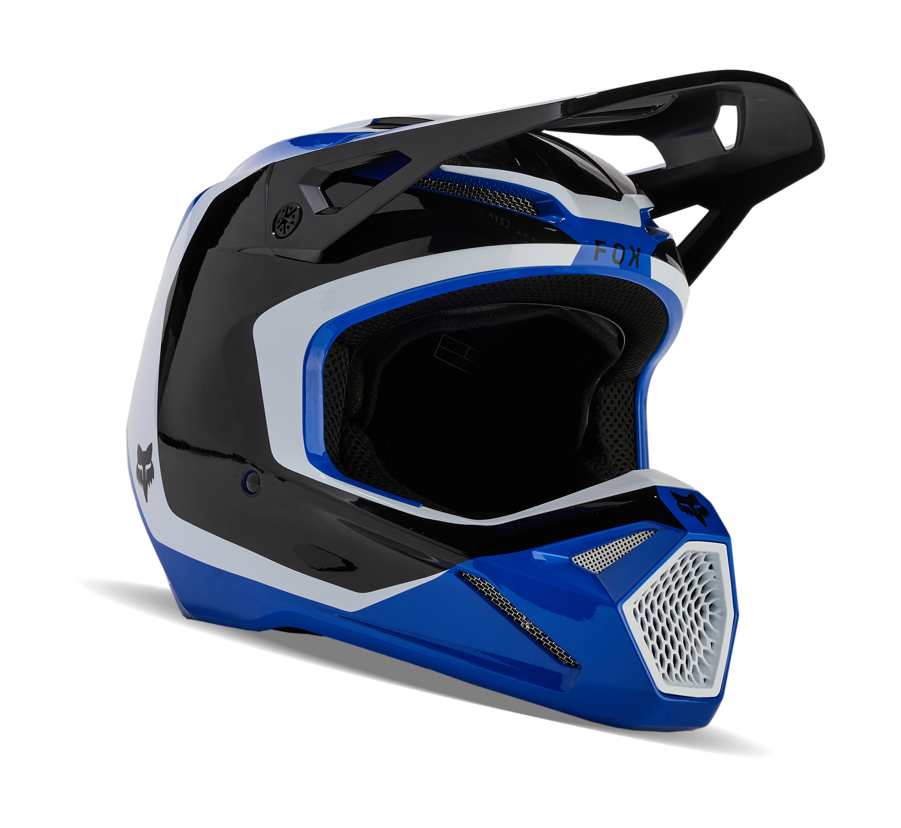 Fox Crosshelm V1 Nitro - Blauw