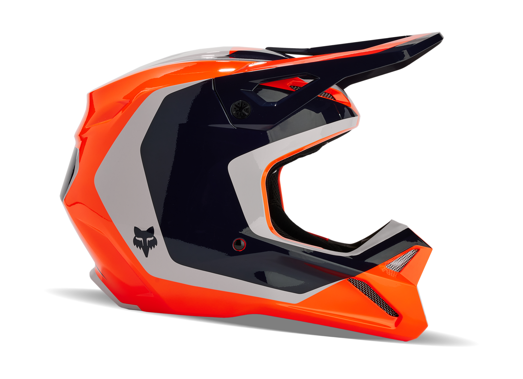 Fox Crosshelm V1 Nitro - Flo Oranje