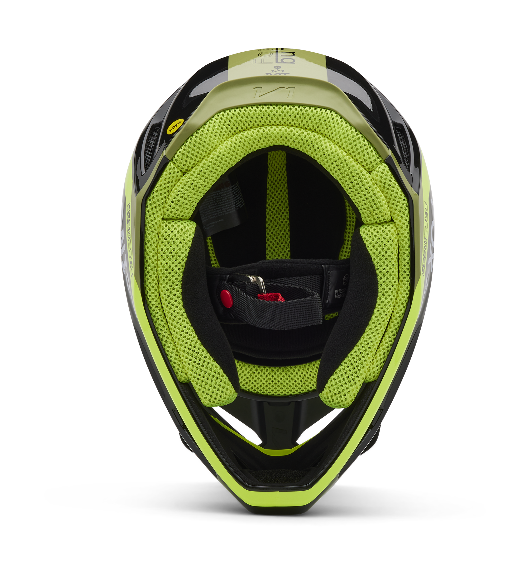 Fox Crosshelm V1 Race Spec - Groen