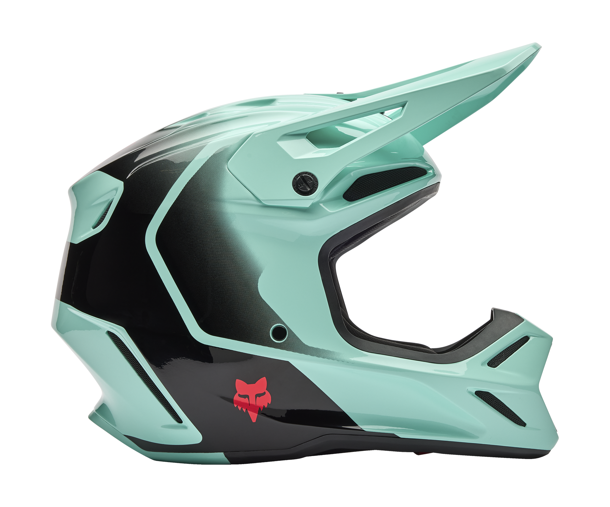 Fox Crosshelm V3 Drip - Turquoise