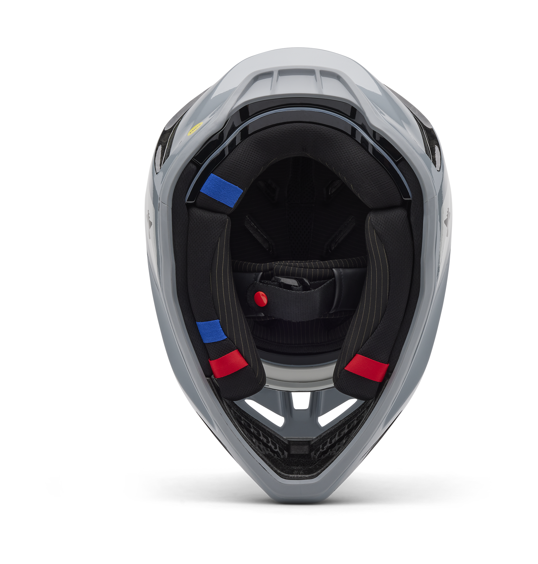 Fox Crosshelm V3 RS Infinite - Cool Grijs