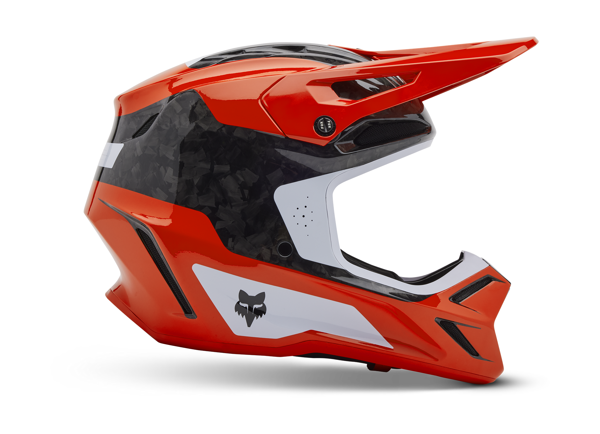 Fox Crosshelm V3 RS Infinite - Flo Rood