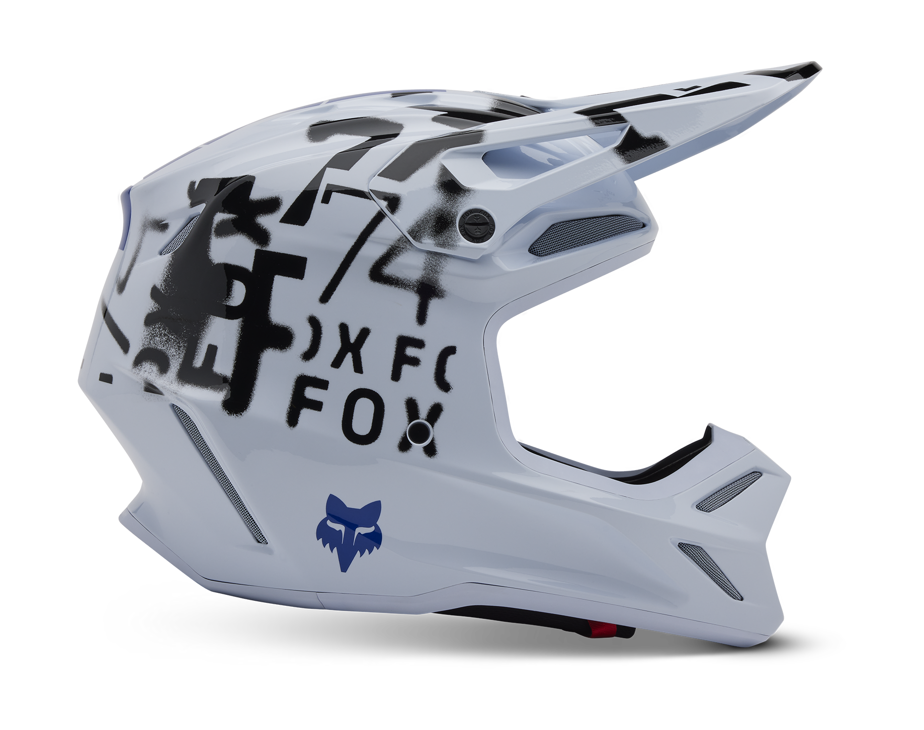 Fox Crosshelm V3 SEVENTY4 - Wit