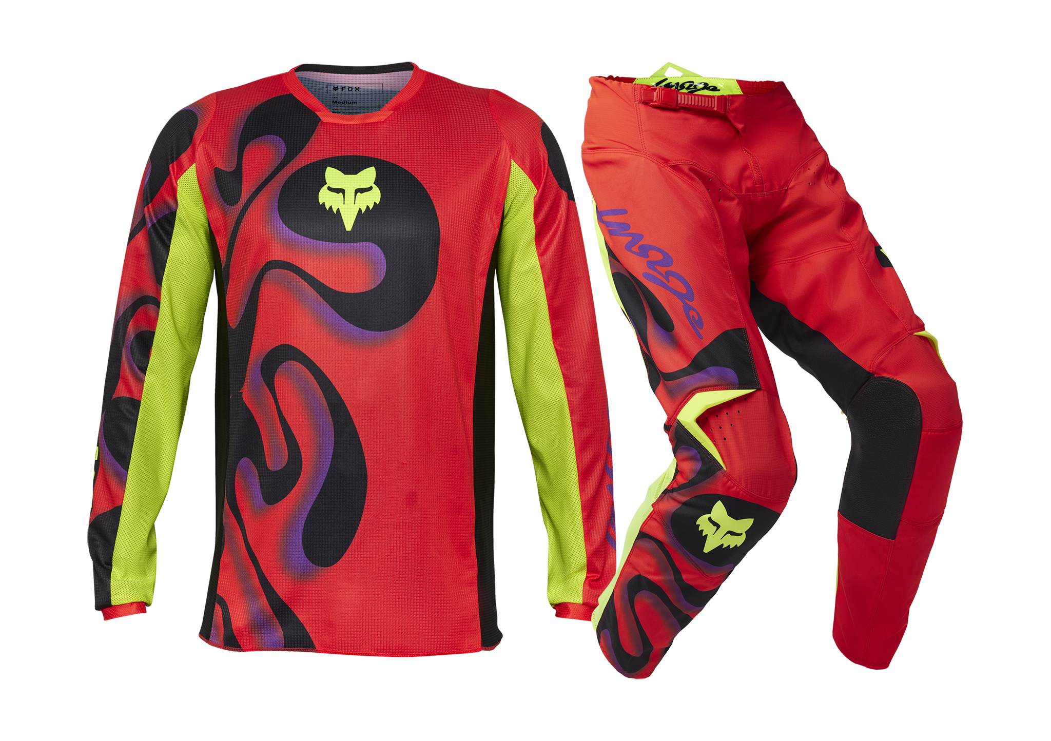 Fox Crosskleding 180 Emotion - Fluo Rood