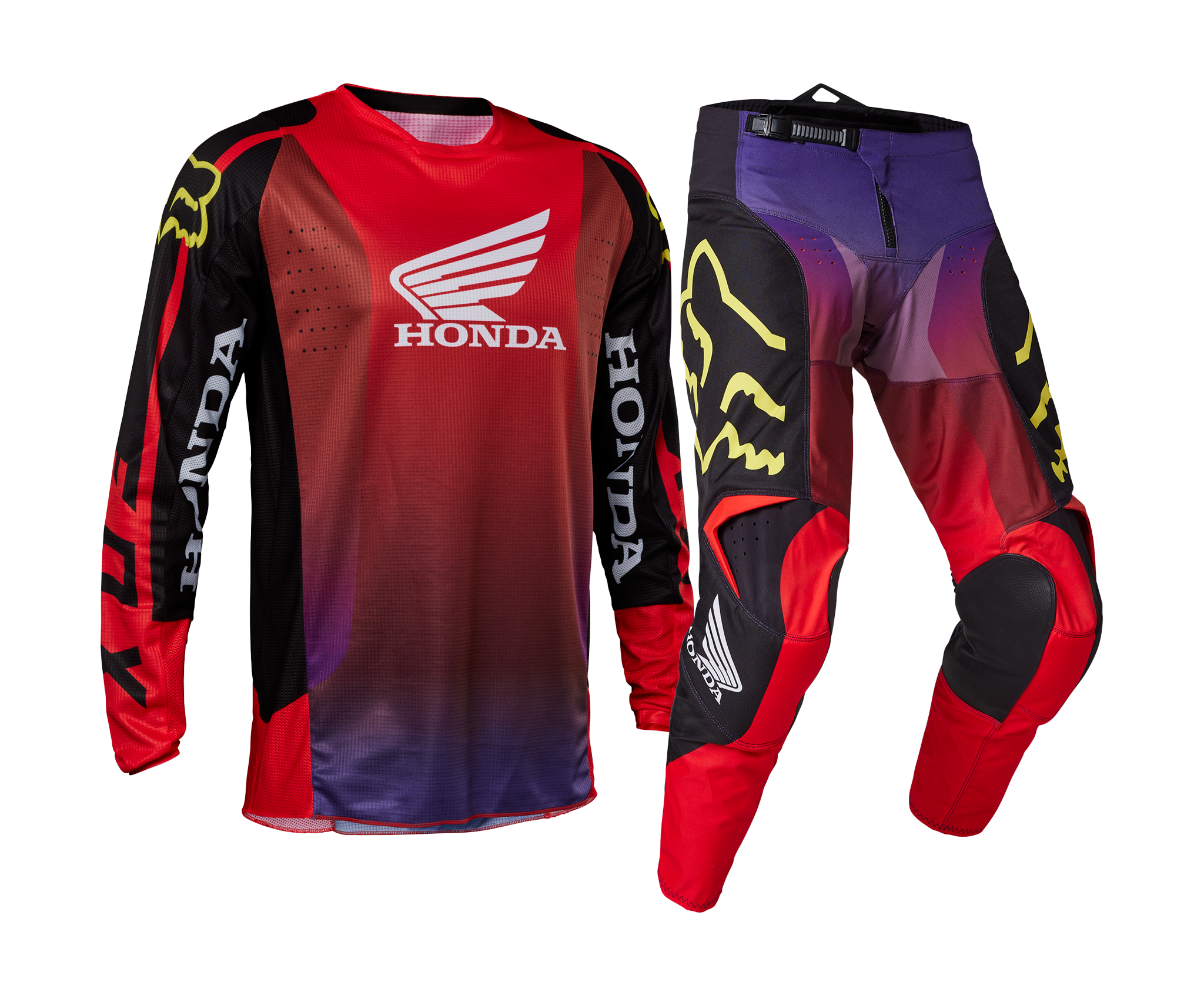 Fox Crosskleding 180 Honda - Multi Rood