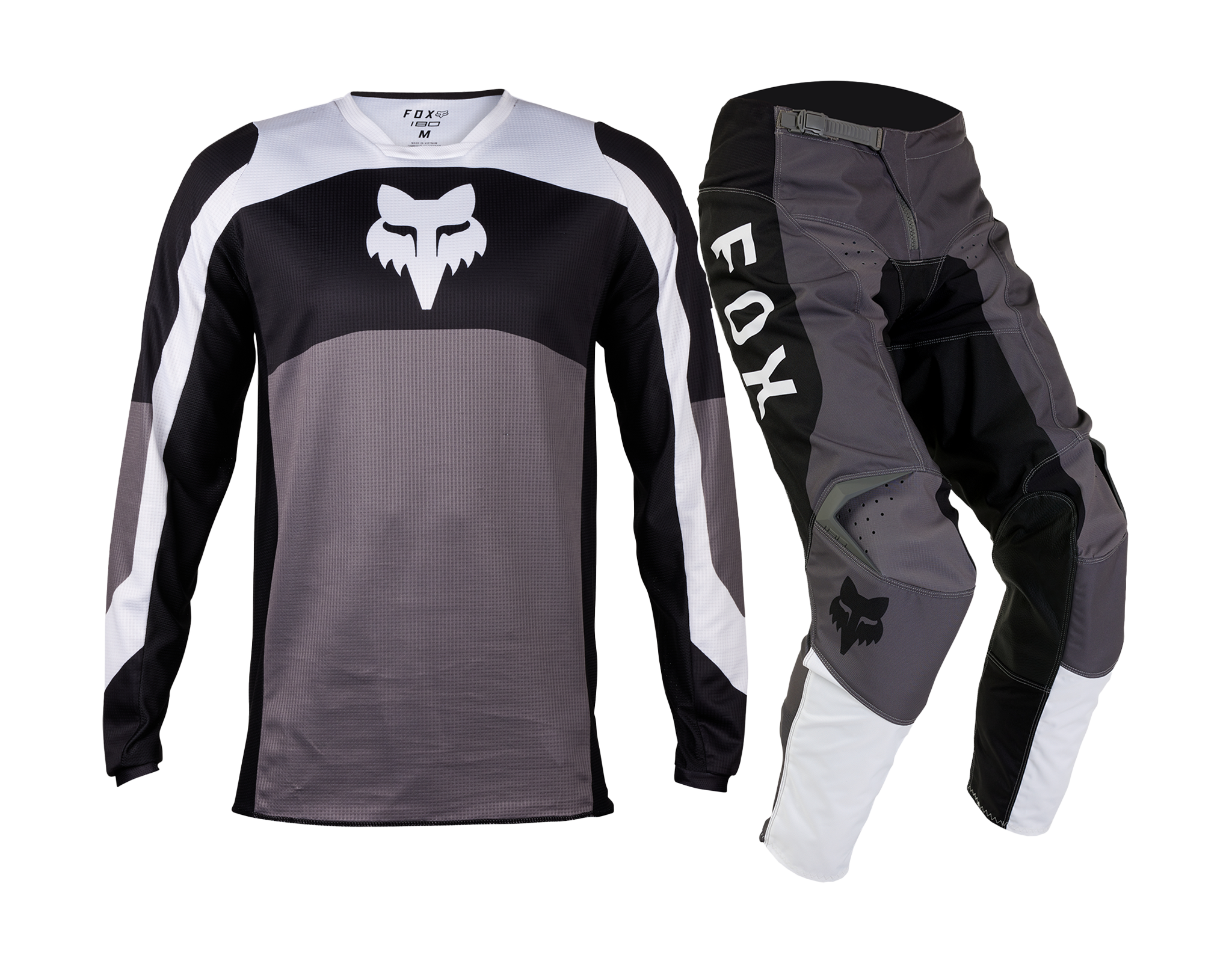 Fox Crosskleding 180 Nitro - Zwart / Grijs