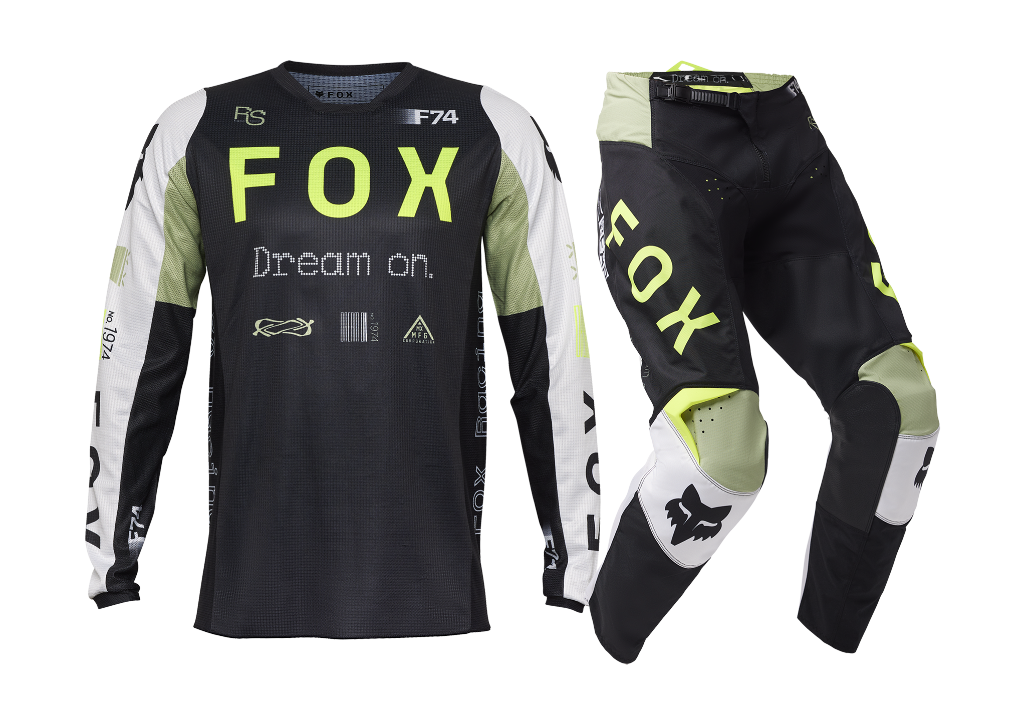 Fox Crosskleding 180 Race Spec - Groen