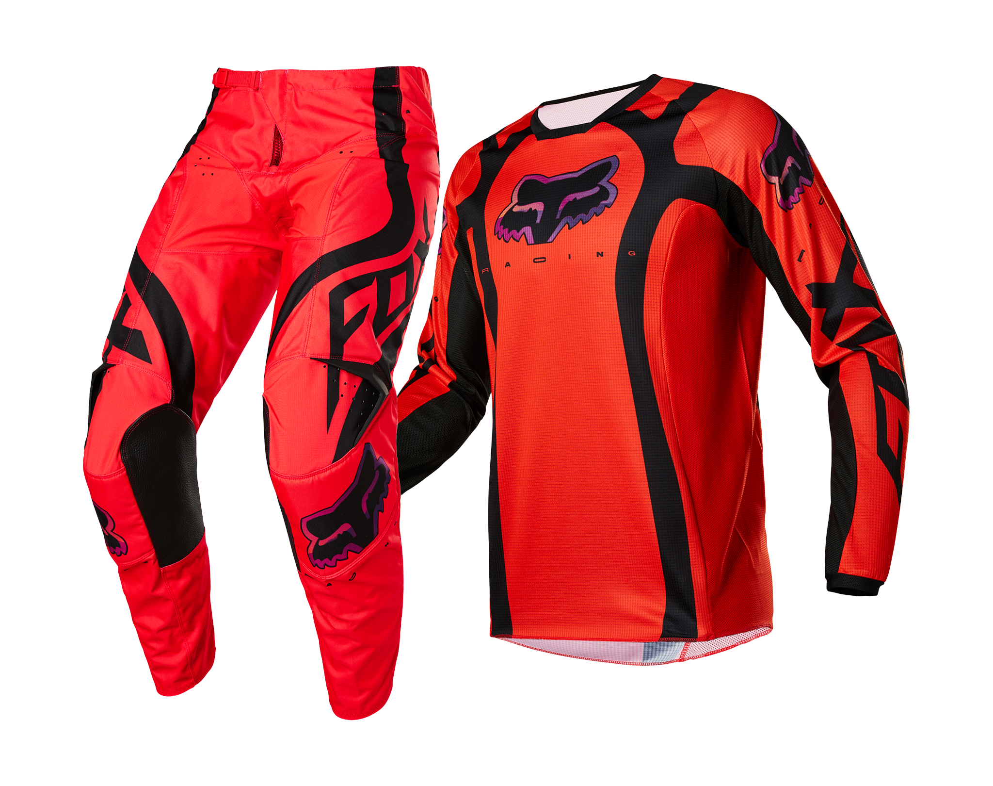 Fox Crosskleding 180 Venz - Flo Rood