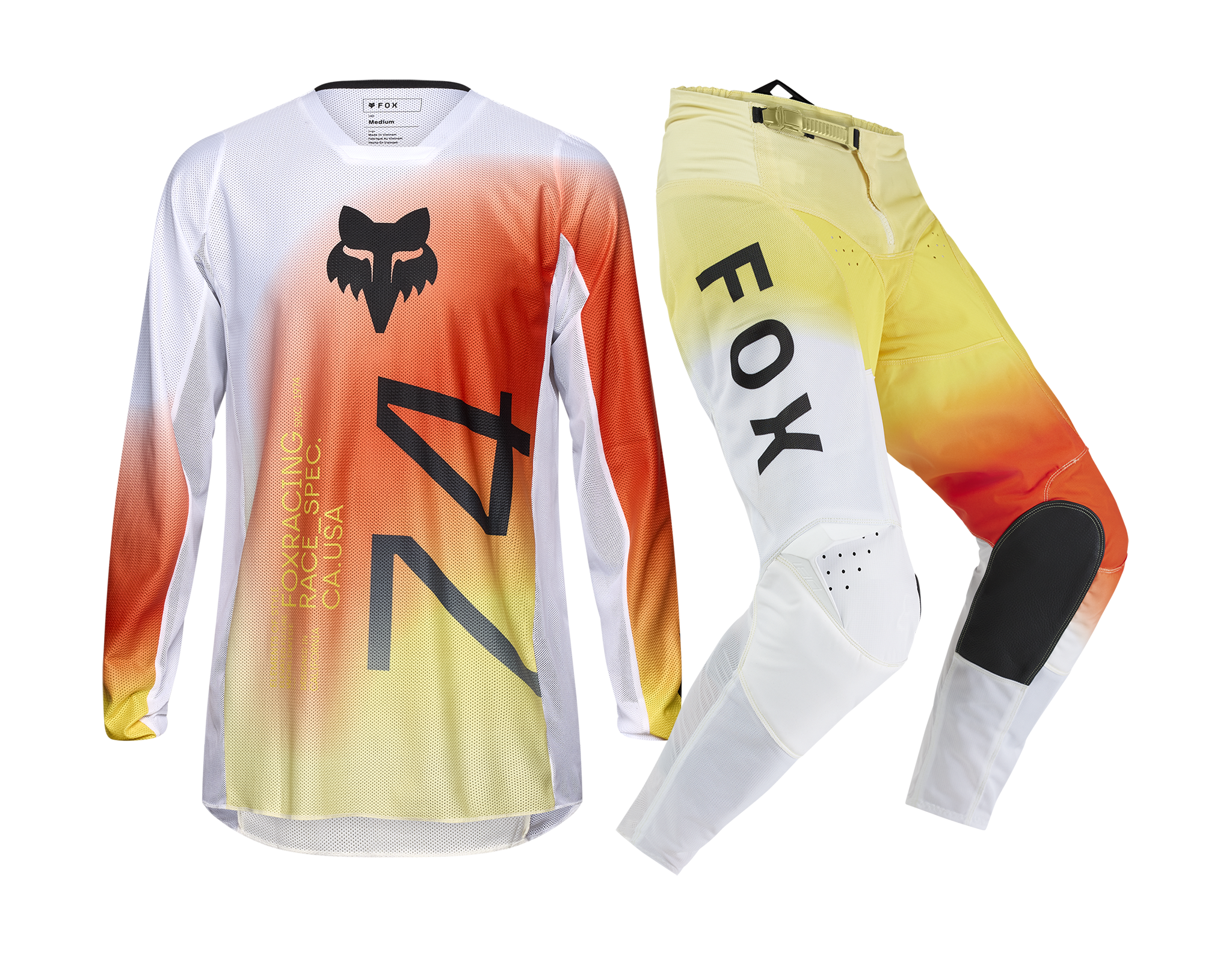 Fox Crosskleding 2026 180 Air Haze - Wit