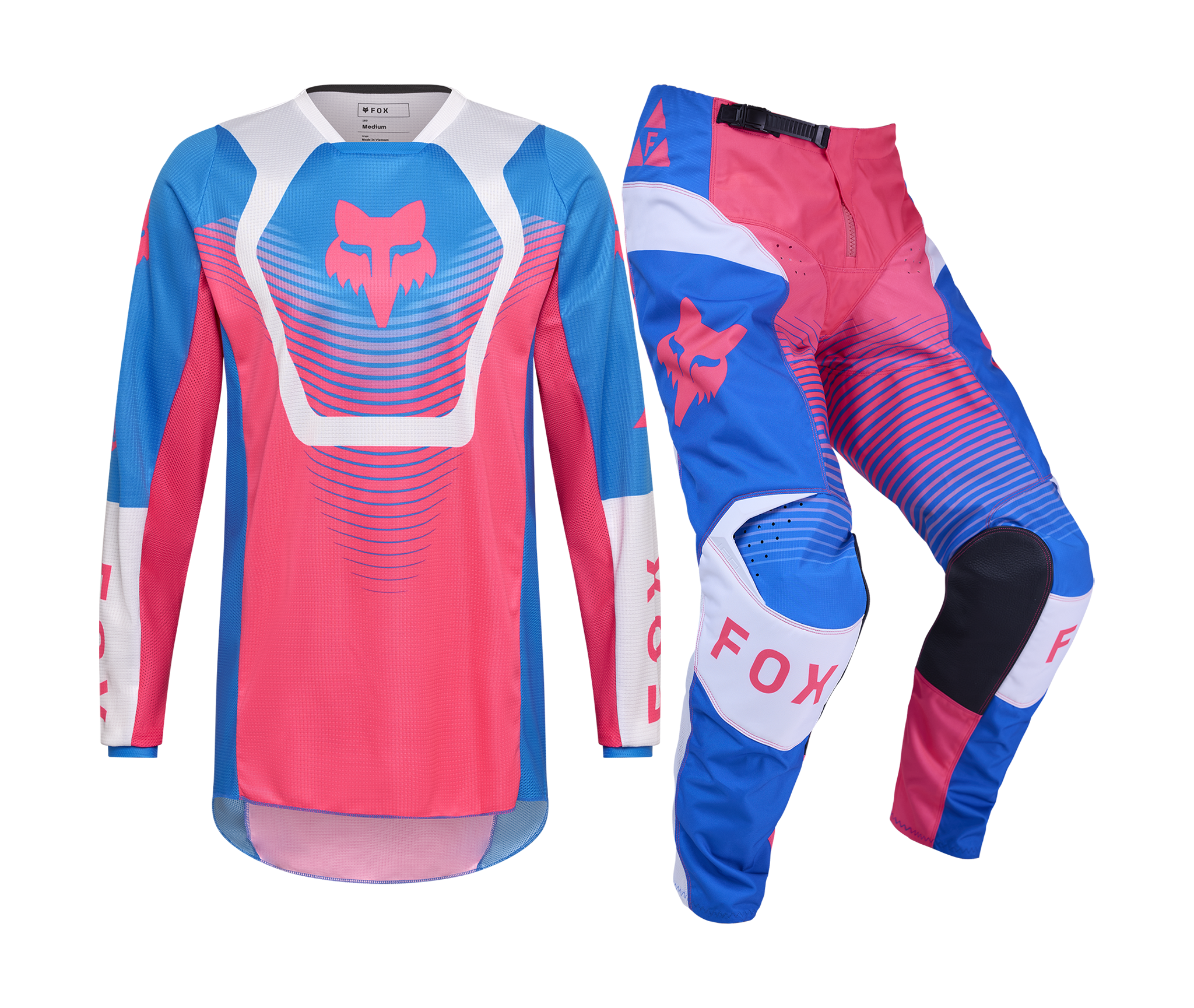 Fox Crosskleding 2026 180 Collect - Blauw / Roze