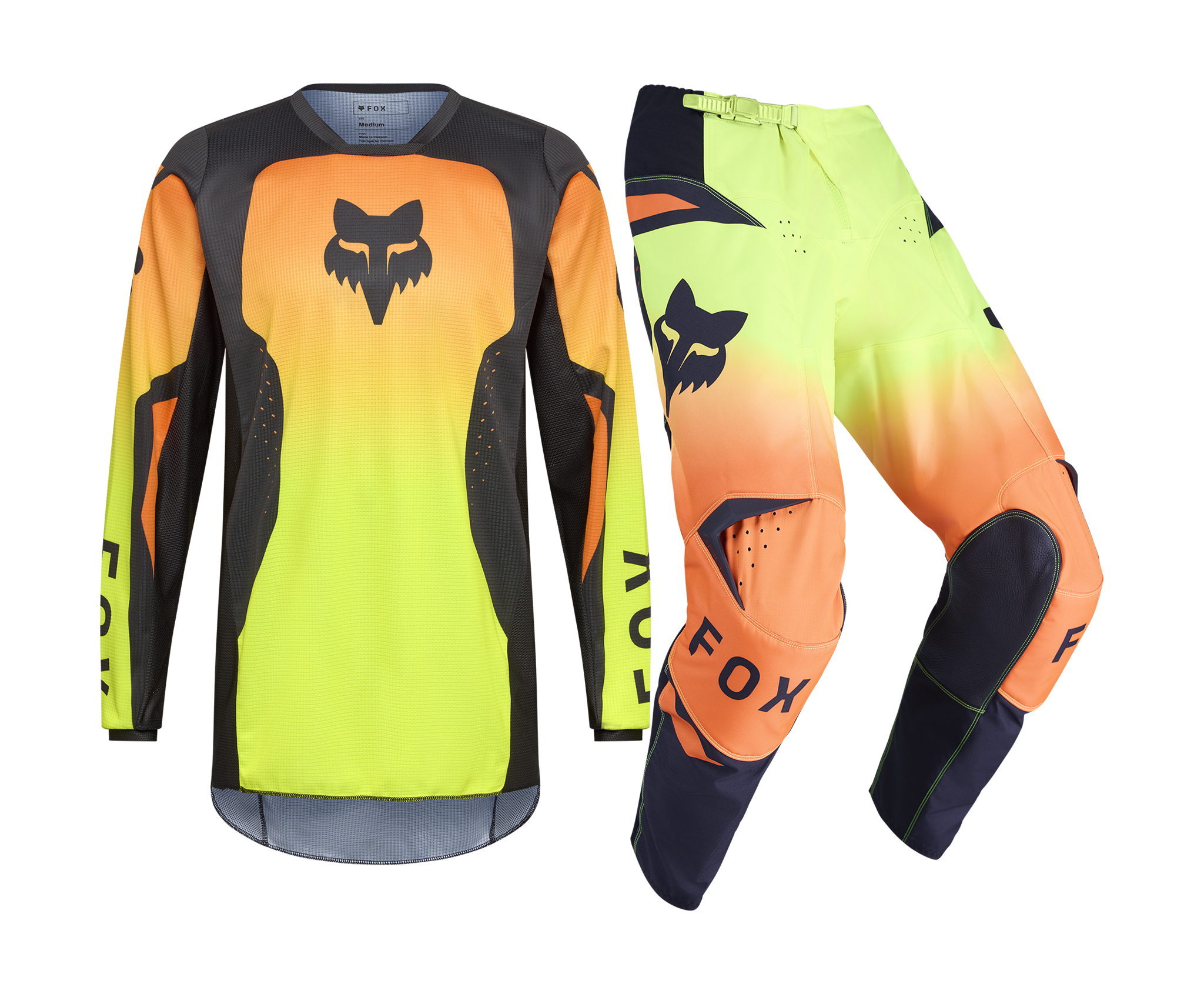 Fox Crosskleding 2026 180 Shield - Fluo Geel