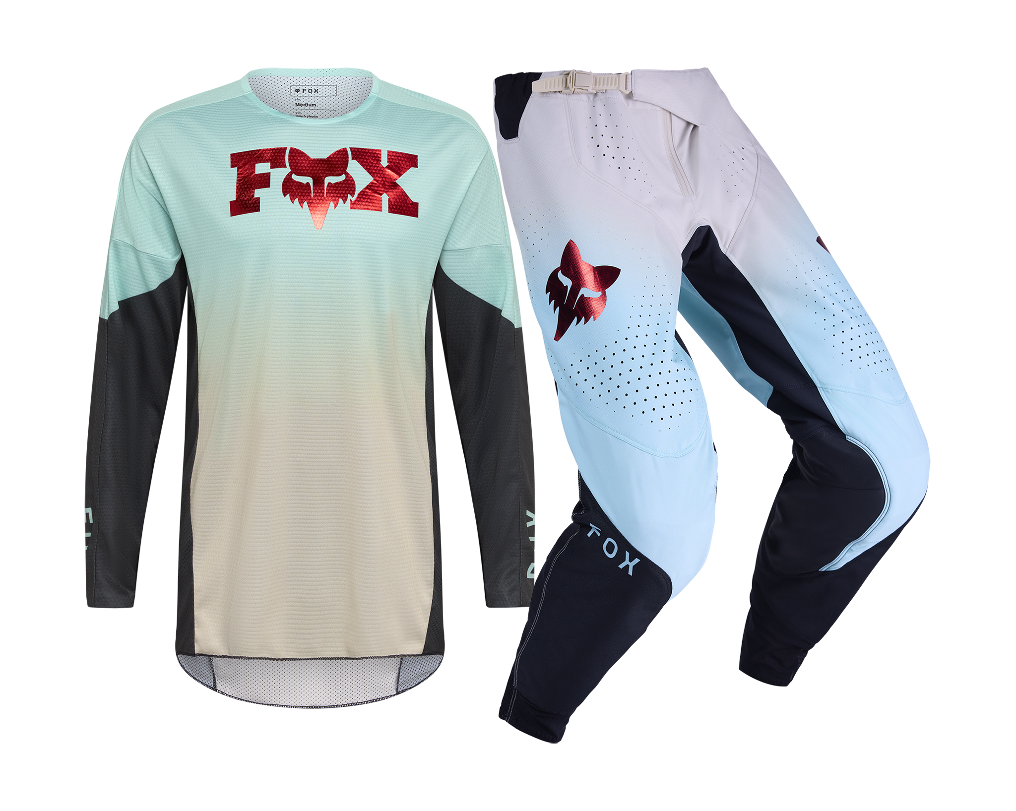 Fox Crosskleding 2026 360 Drip - Turquoise