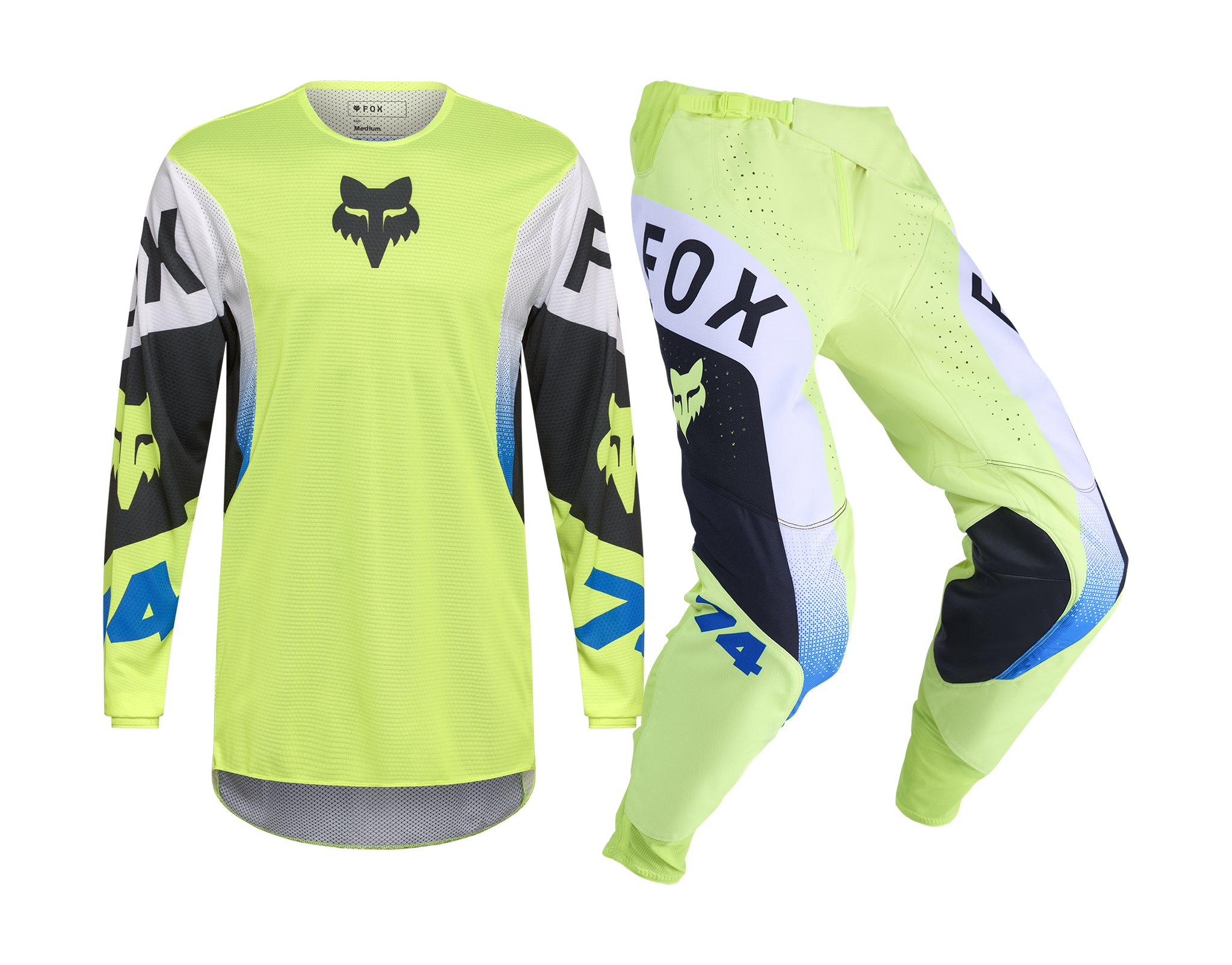 Fox Crosskleding 2026 360 Tine - Fluo Geel
