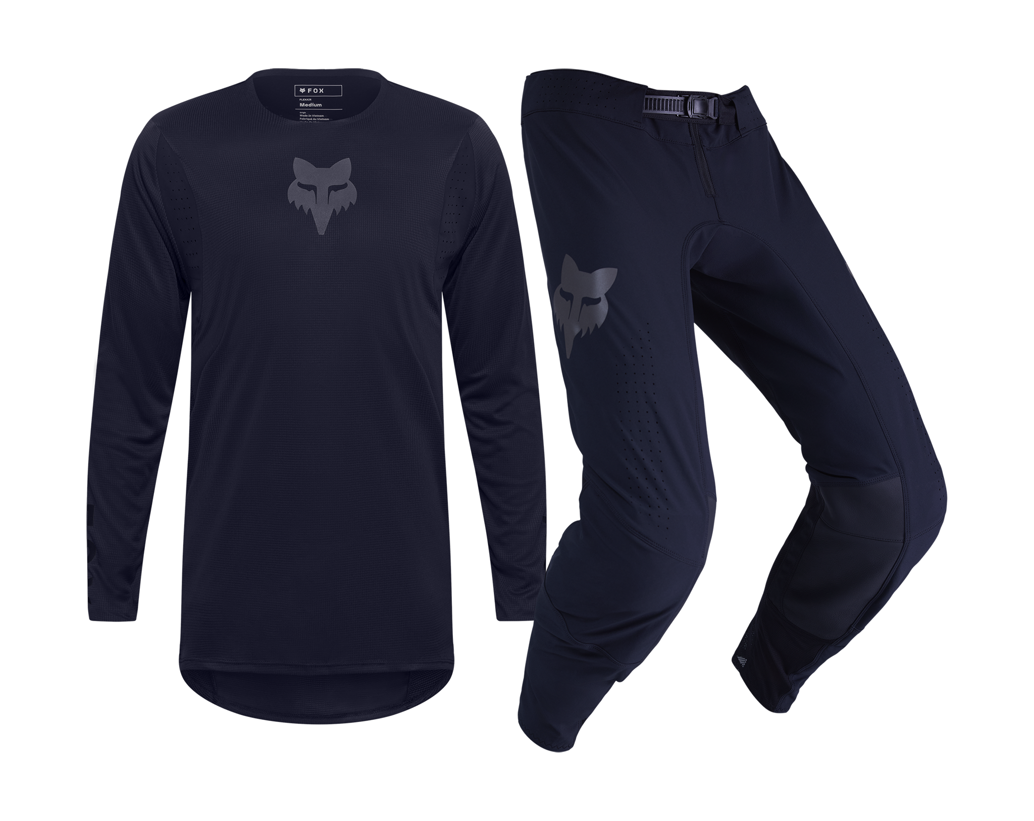 Fox Crosskleding 2026 Flexair Blackout - Zwart