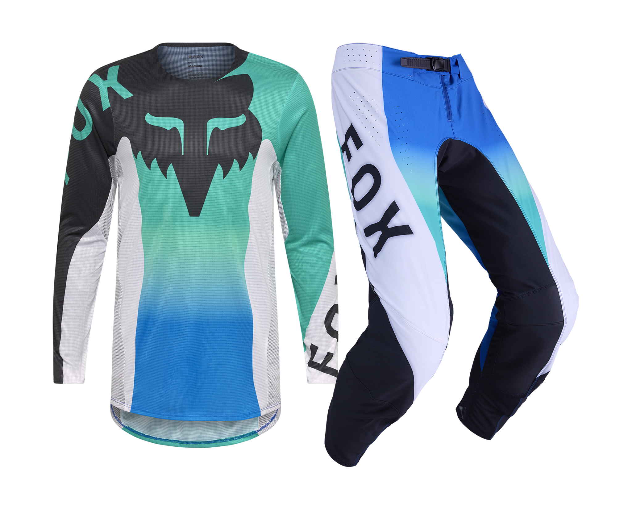 Fox Crosskleding 2026 Flexair Spire - Aqua