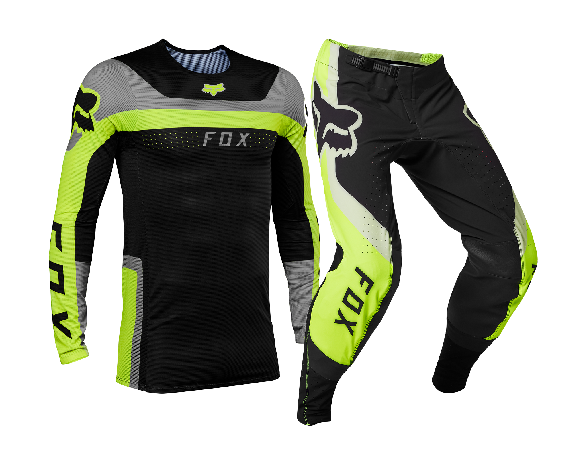 Fox Crosskleding Flexair Efekt - Fluo Geel