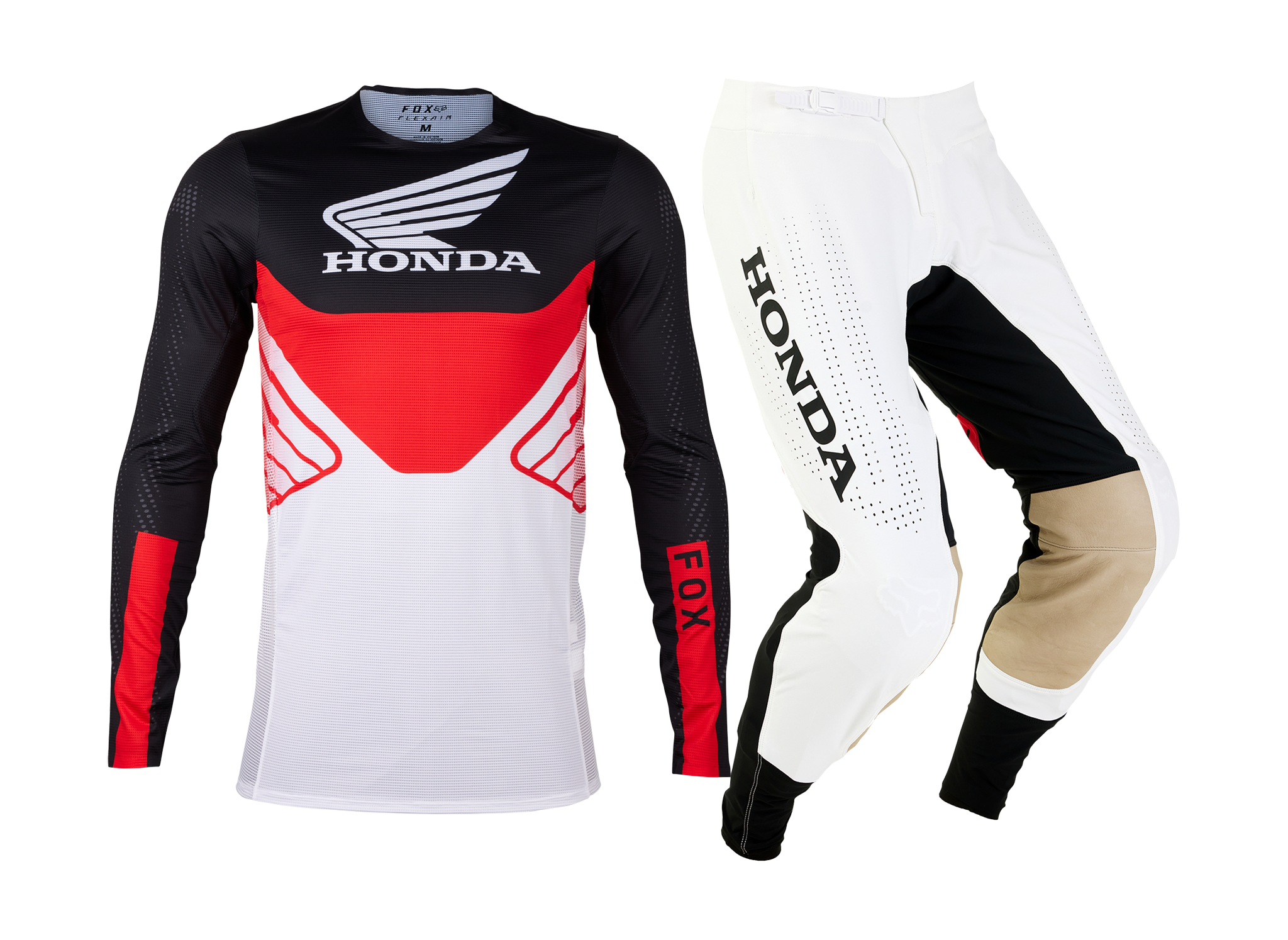 Fox Crosskleding Flexair Honda - Zwart / Wit
