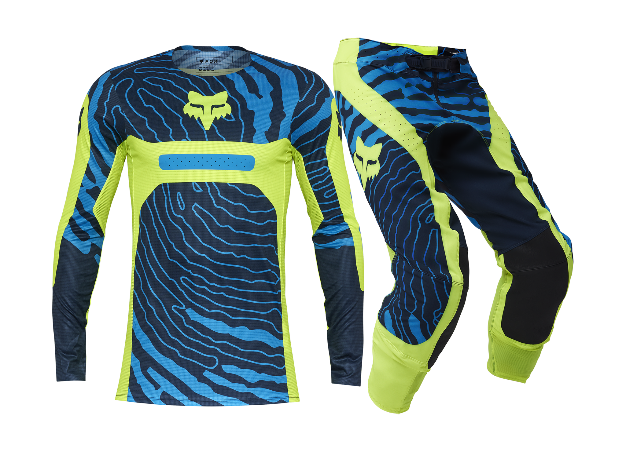 Fox Crosskleding Flexair Impression - Fluo Geel