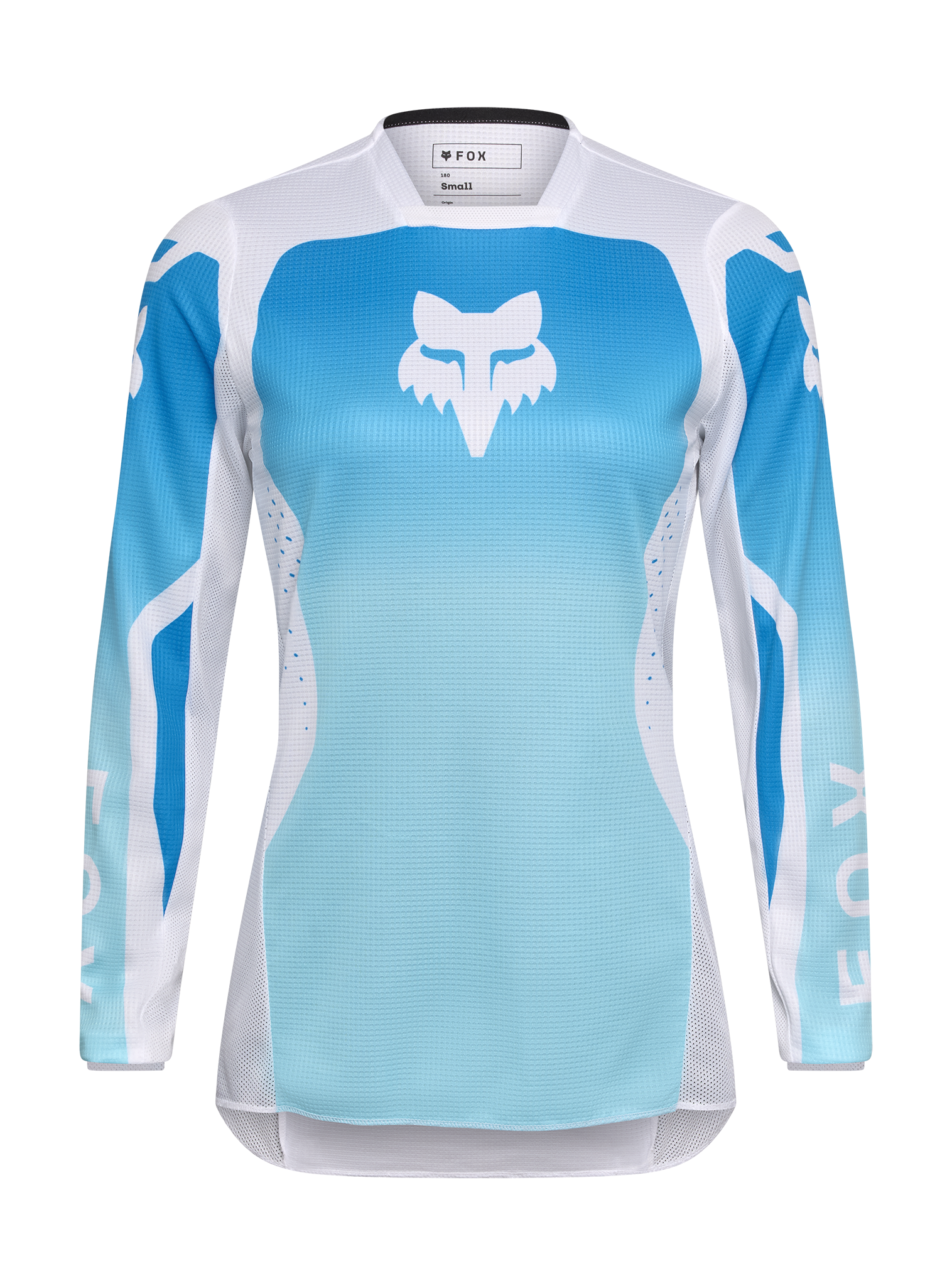 Fox Dames Cross Shirt 2026 180 Shield - Wit / Blauw