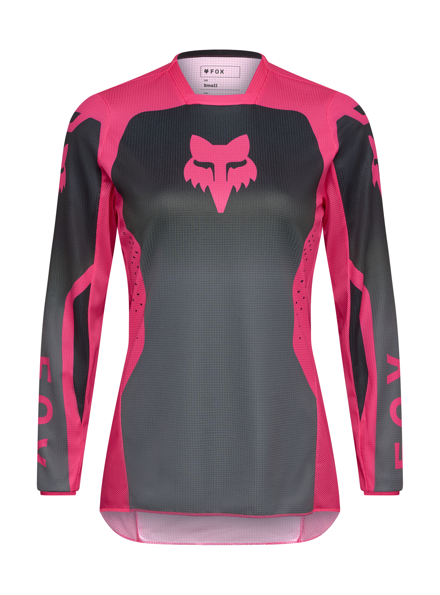 Fox Dames Cross Shirt 2026 180 Shield - Zwart / Roze