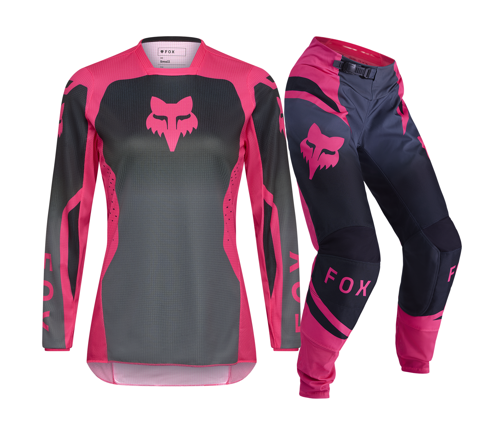 Fox Dames Crosskleding 2026 180 Shield - Zwart / Roze