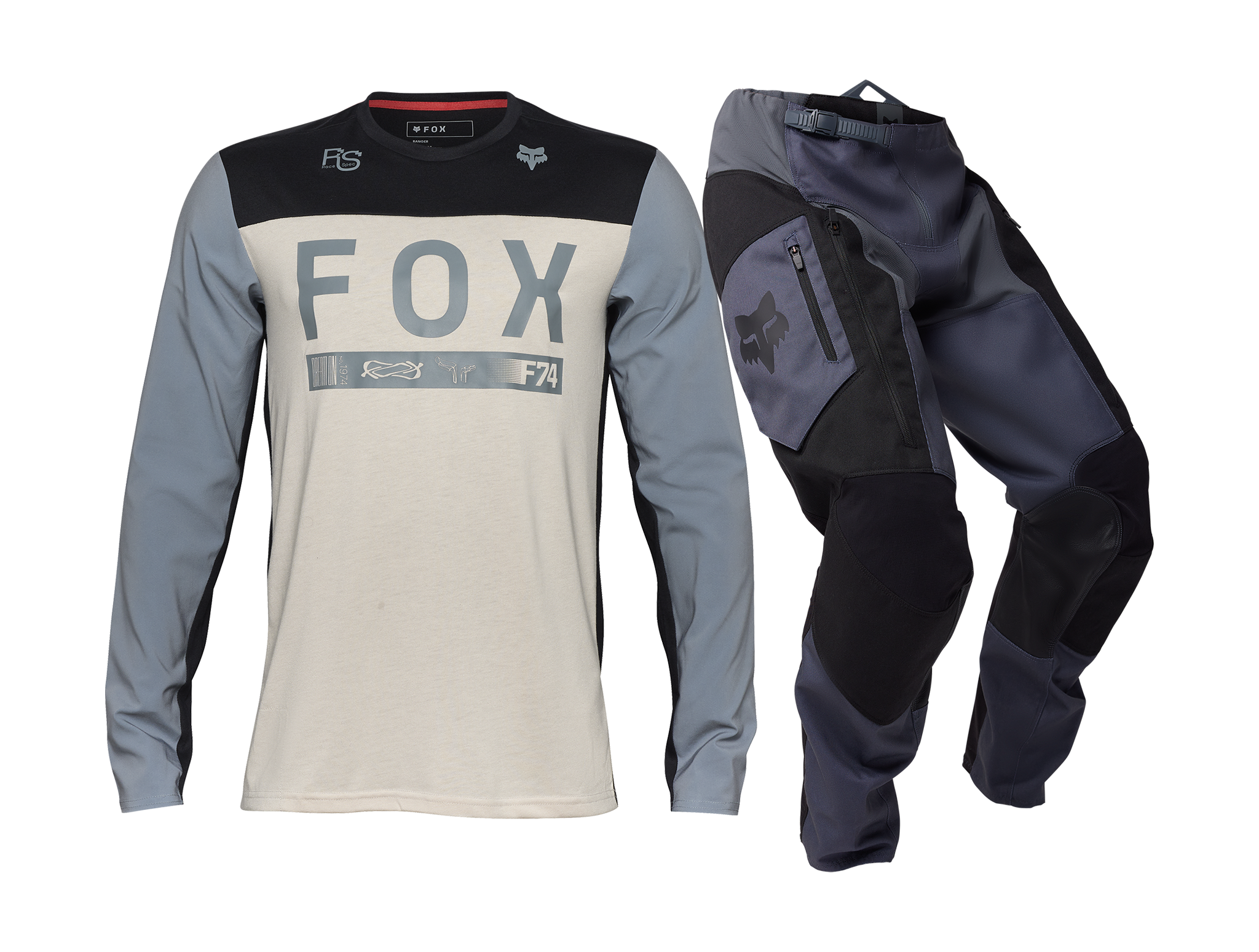 Fox Enduro Kleding Ranger - Vintage Wit