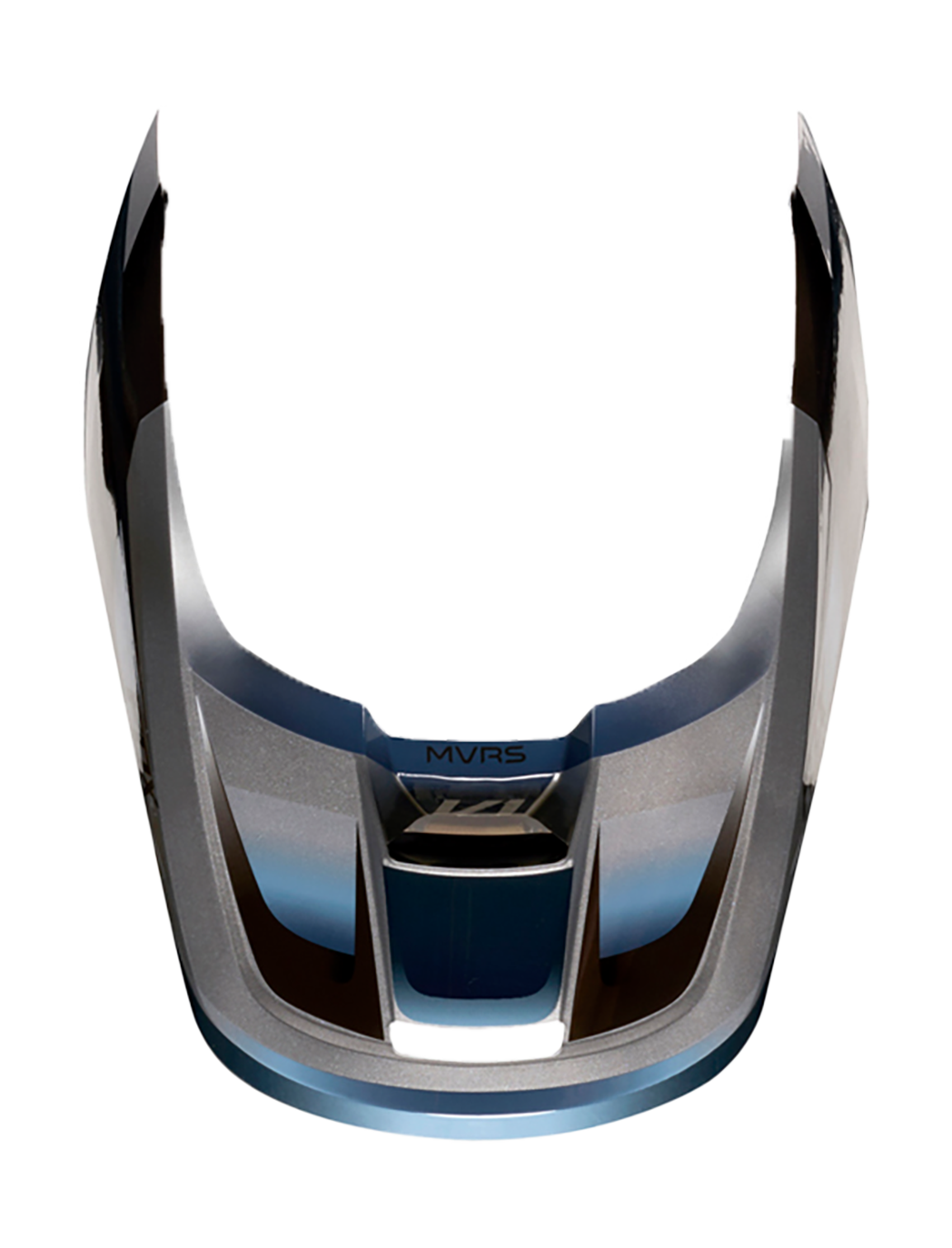 Fox Helmklep V1 Motif - Blauw / Grijs