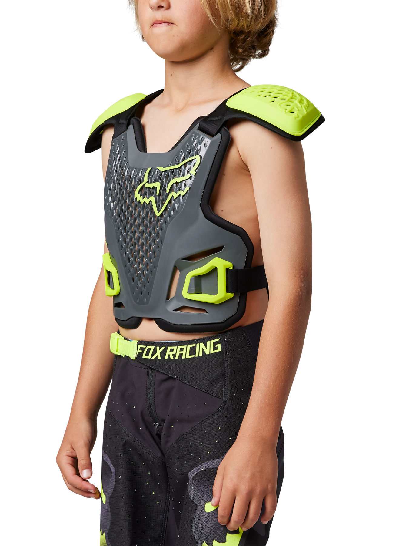 Fox Kinder Bodyprotector R3 - Donker Shadow