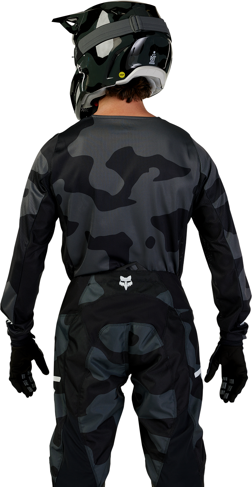 Fox Kinder Cross Shirt 2026 180 Bnkr - Zwart Camo