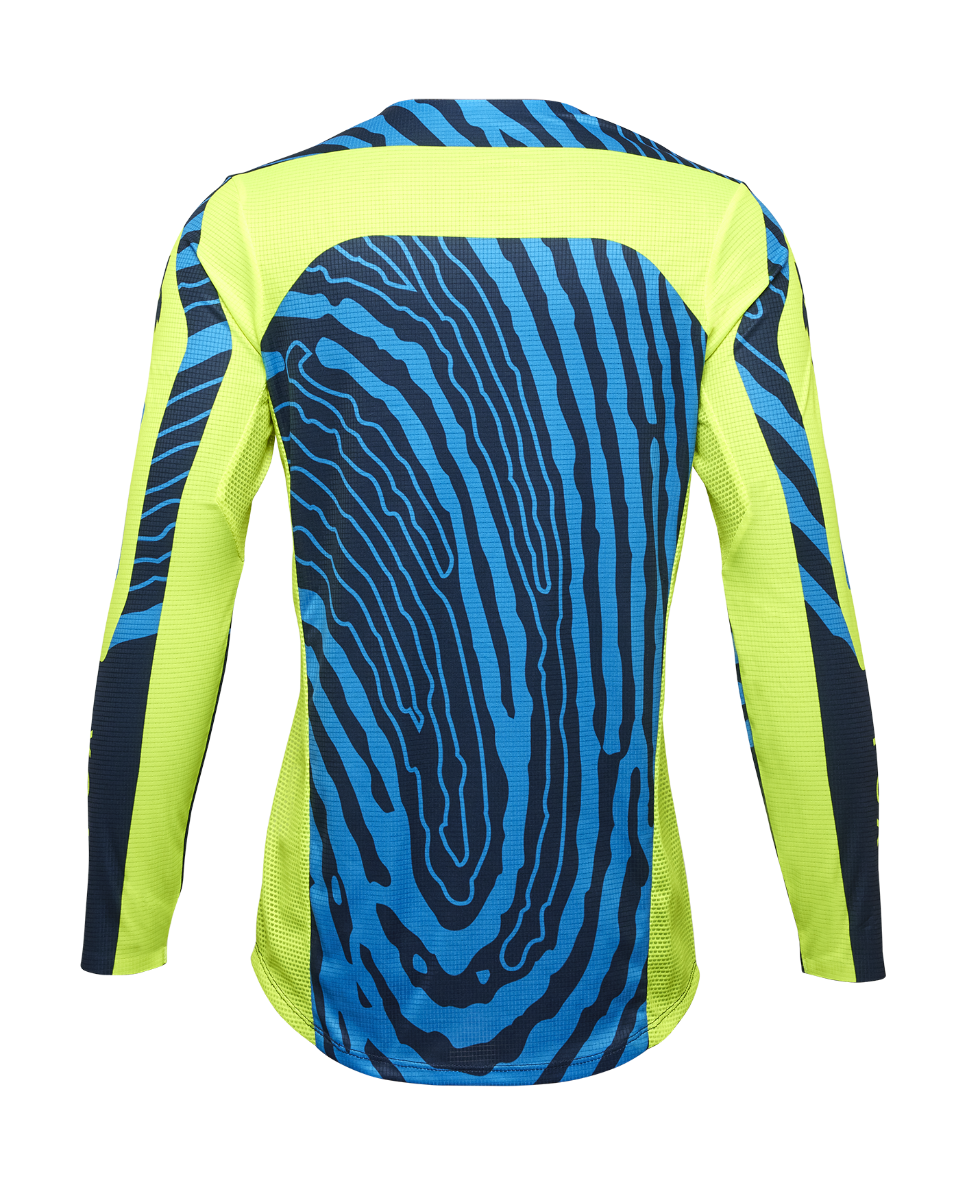 Fox Kinder Cross Shirt Flexair Impression - Fluo Geel