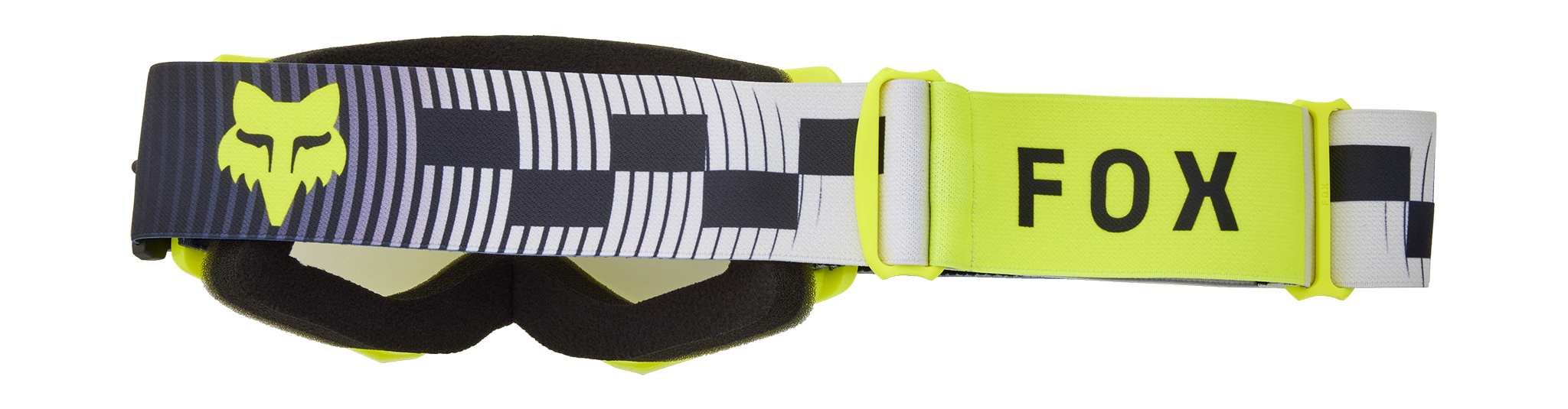 Fox Kinder Crossbril Main II Collect - Grijs / Geel - Clear Lens