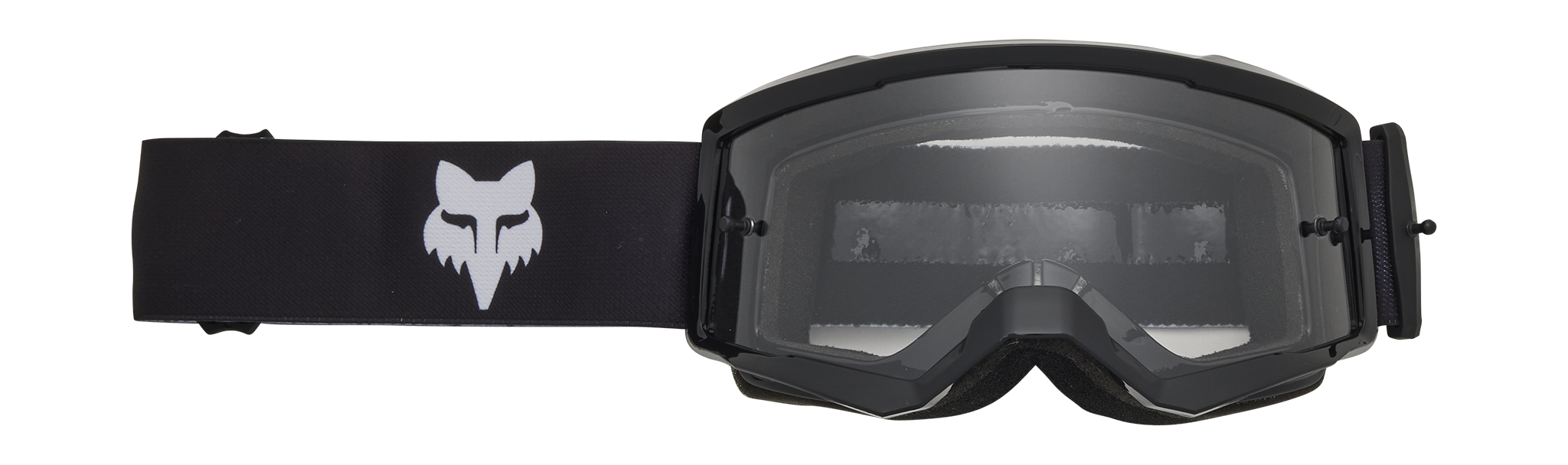 Fox Kinder Crossbril Main II Core - Zwart - Clear Lens