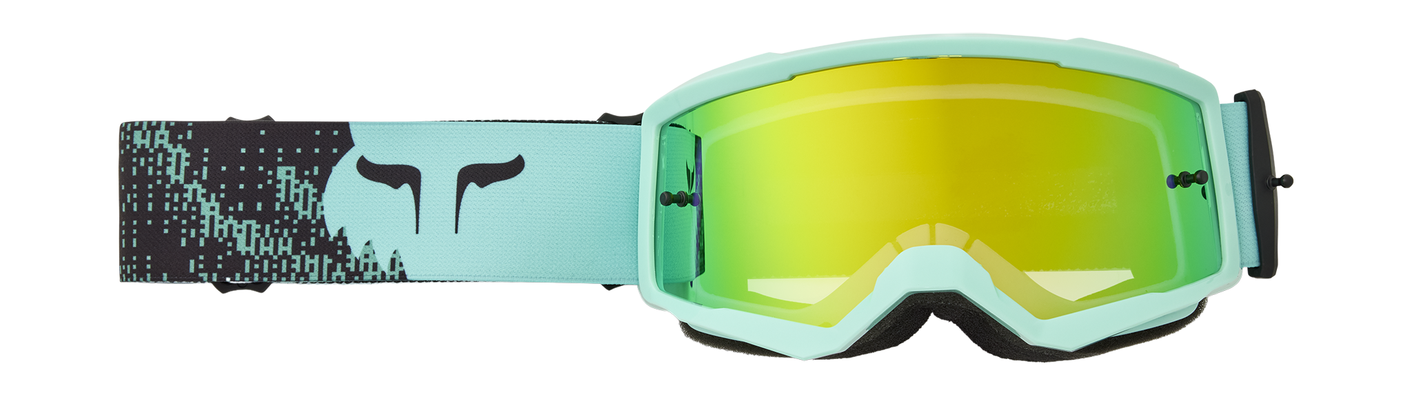 Fox Kinder Crossbril Main II Kairos - Turquoise - Groen Spark Lens