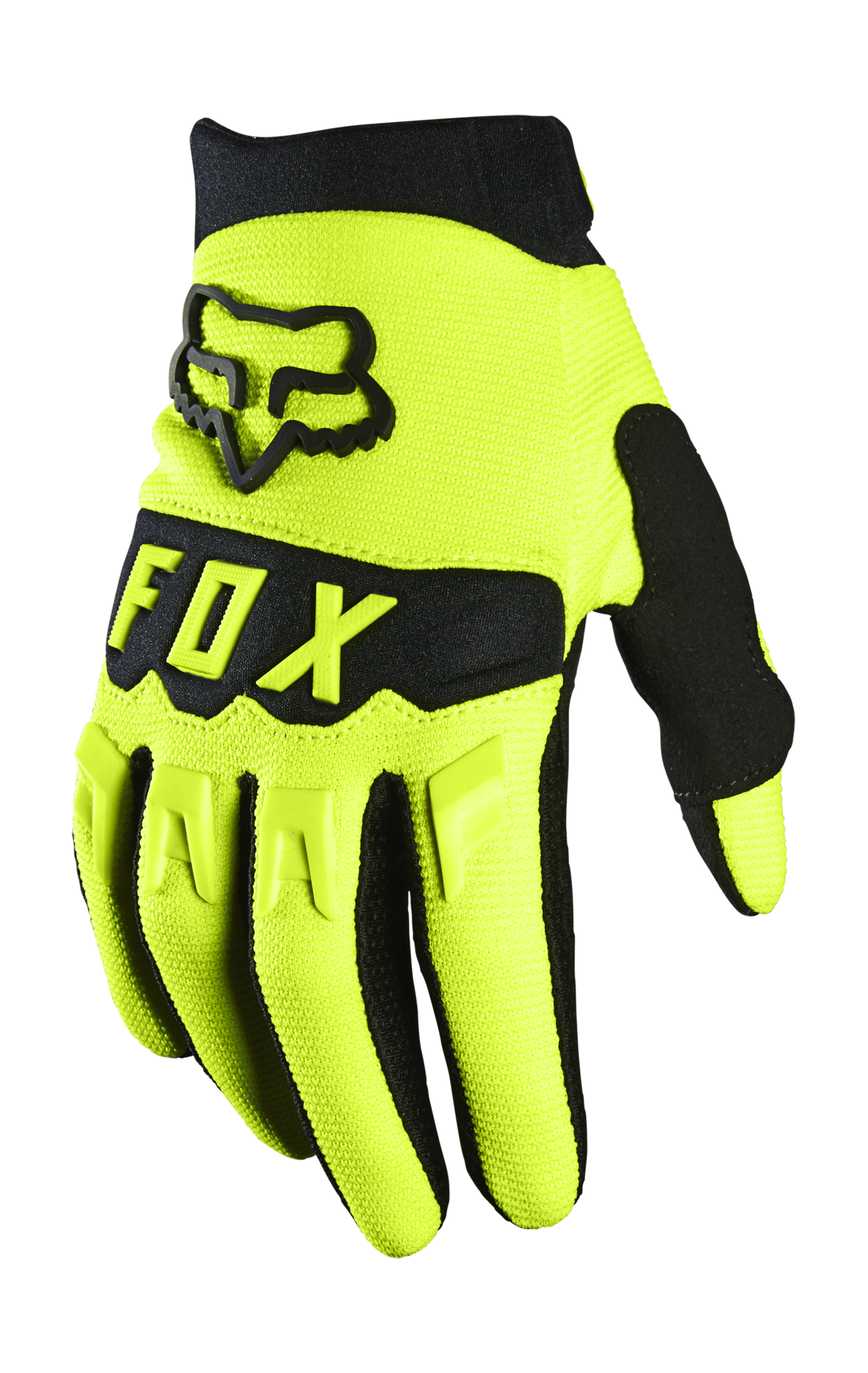 Fox Kinder Crosshandschoenen Dirtpaw - Fluo Geel