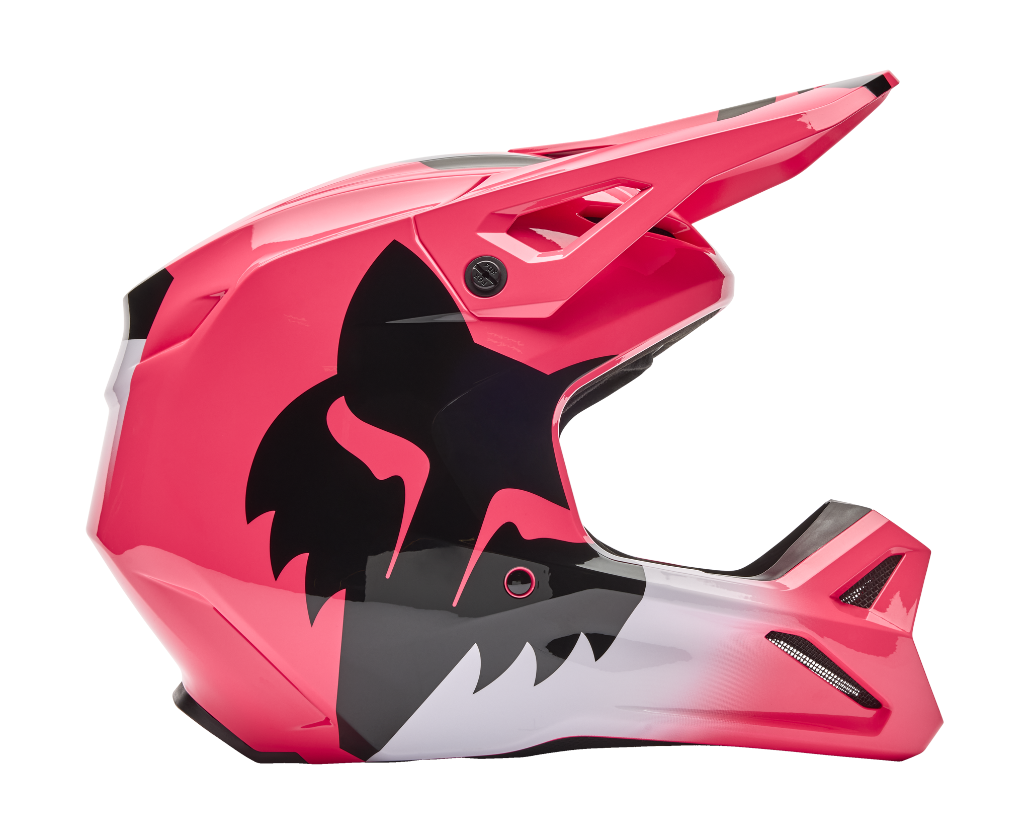 Fox Kinder Crosshelm V1 Shield - Roze