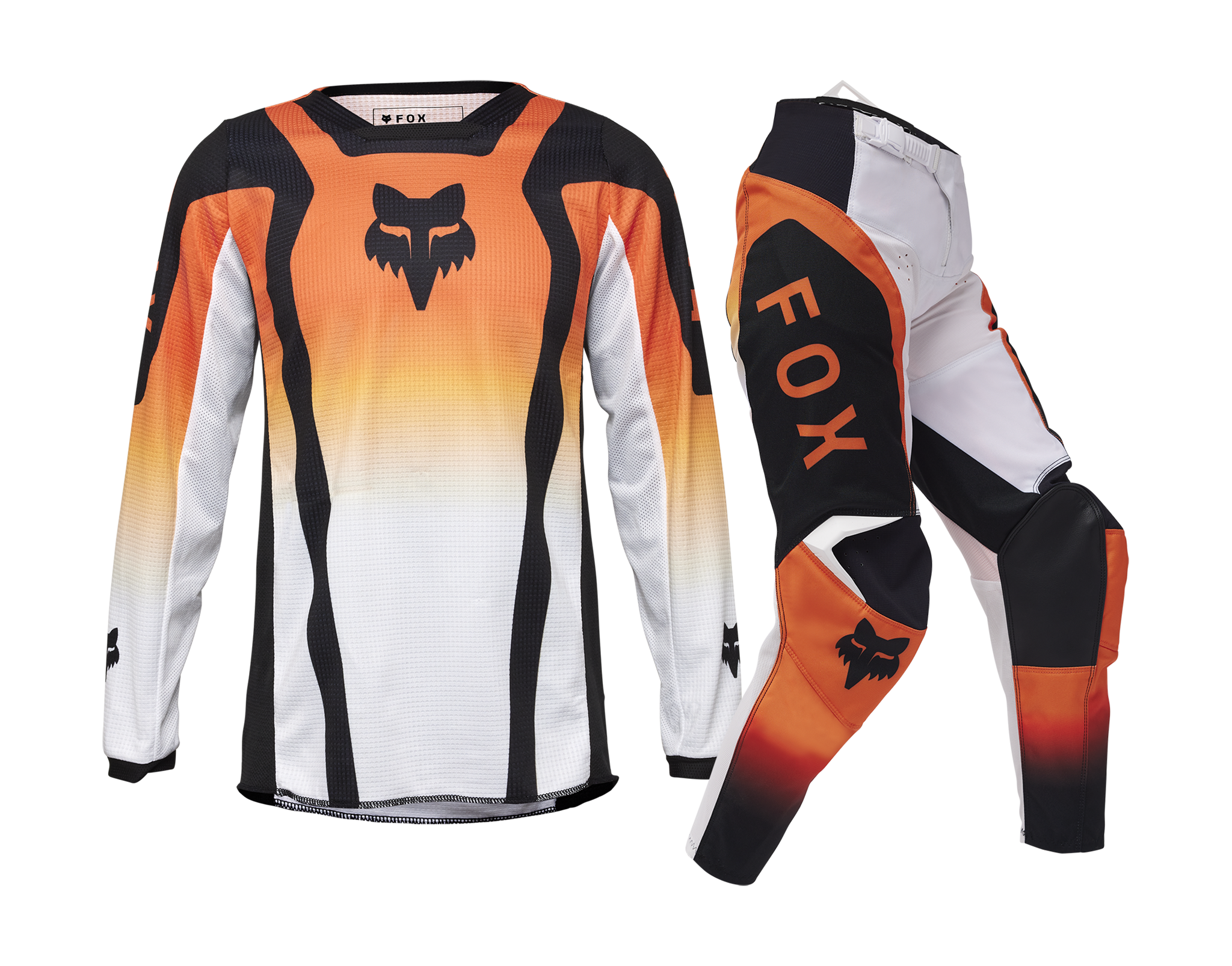 Fox Kinder Crosskleding 180 Lean - Fluo Oranje