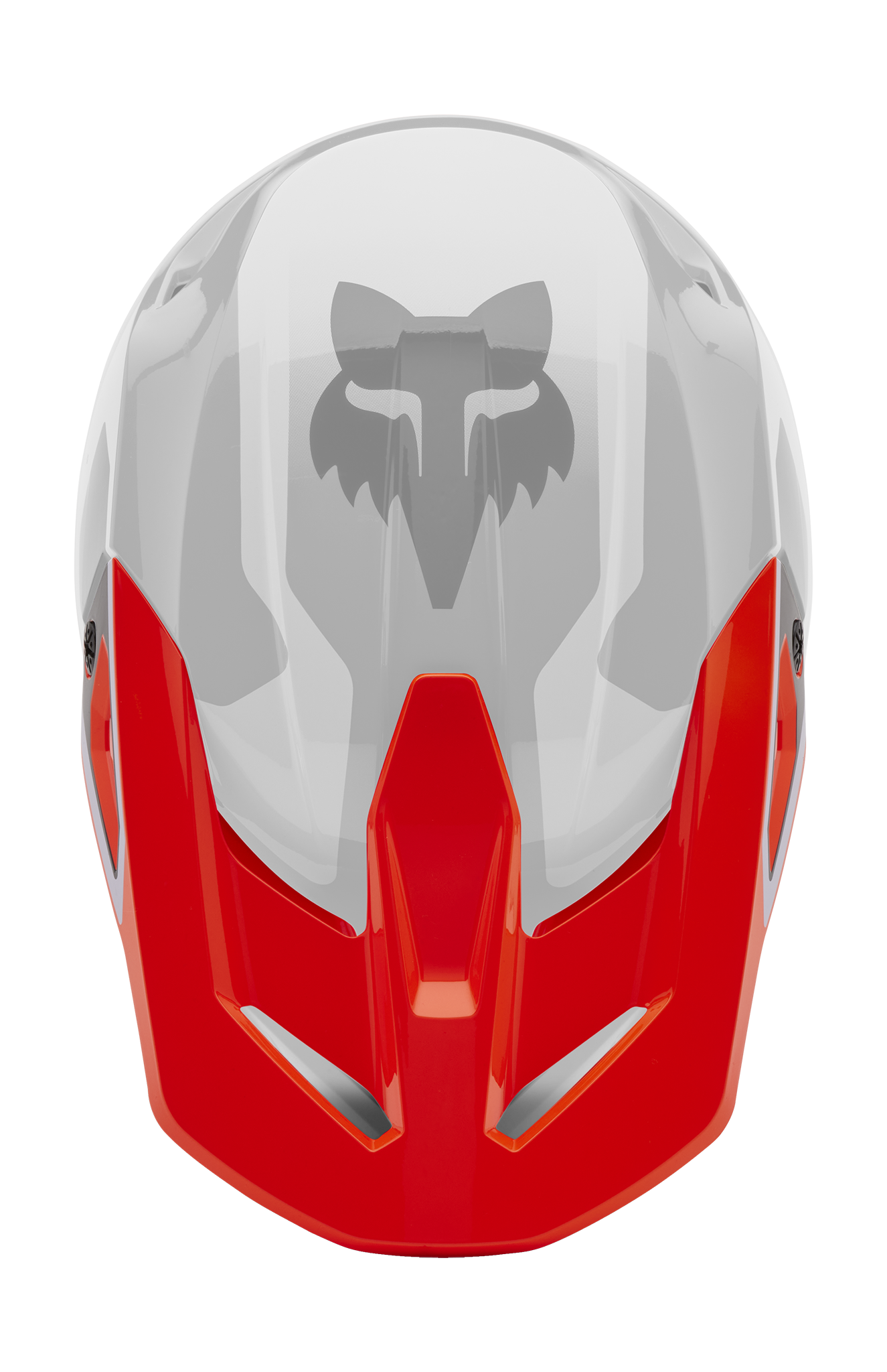 Fox Kinder Helmklep V1 Lean - Fluo Oranje