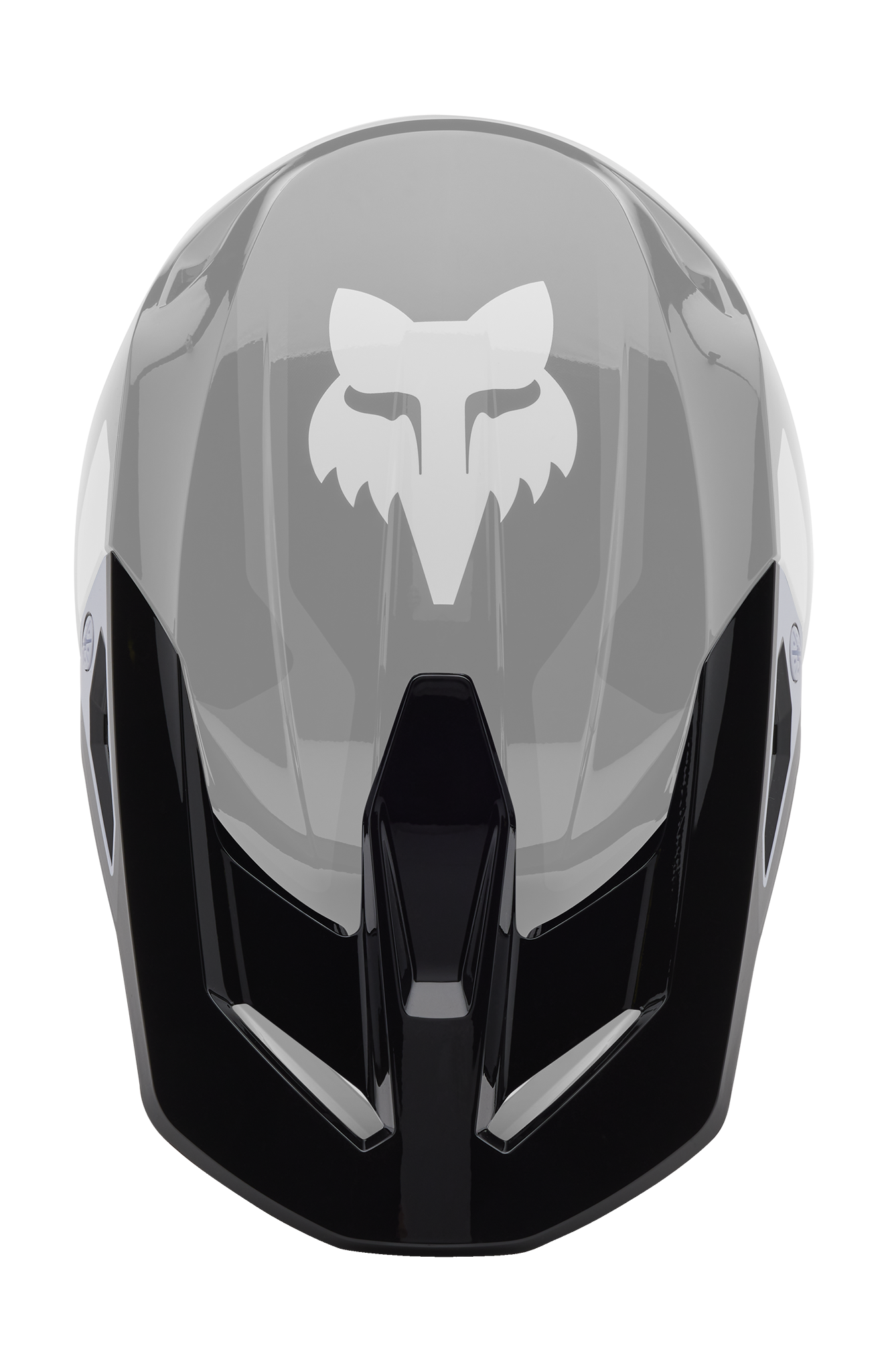 Fox Kinder Helmklep V1 Lean - Zwart