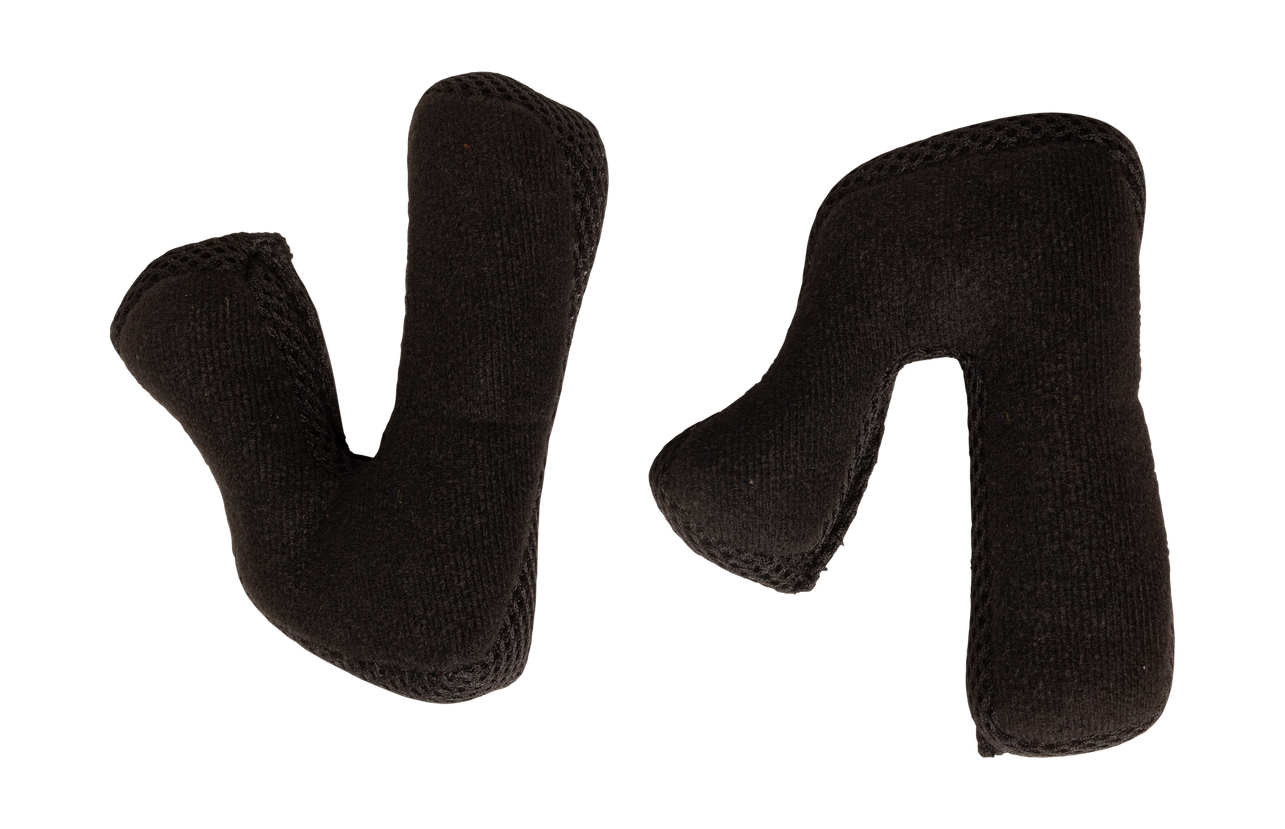 Fox Kinder Wangstukken Standaard V1 - Zwart